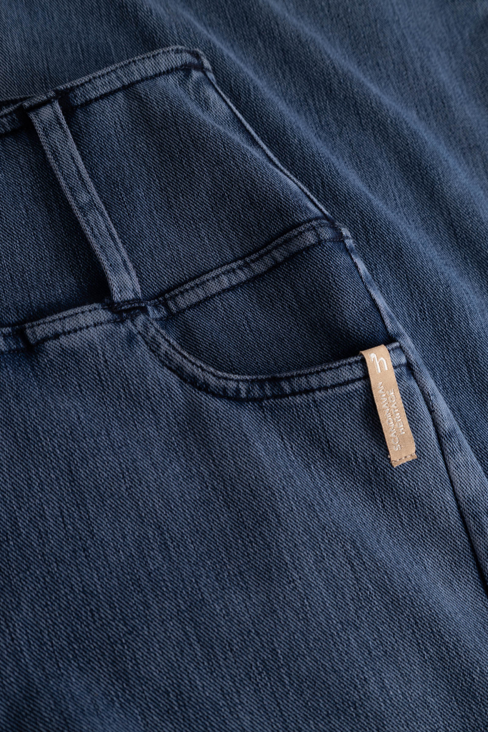 Horze Emery leggins da equitazione western da donna, bootcut e effetto denim