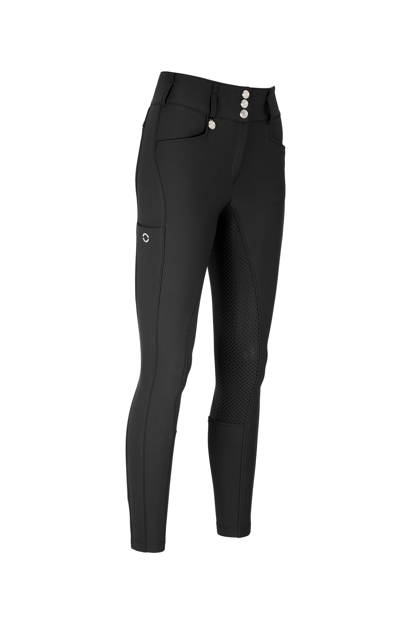 Pikeur Pantaloni da Equitazione Invernali a Vita Alta con Full Grip