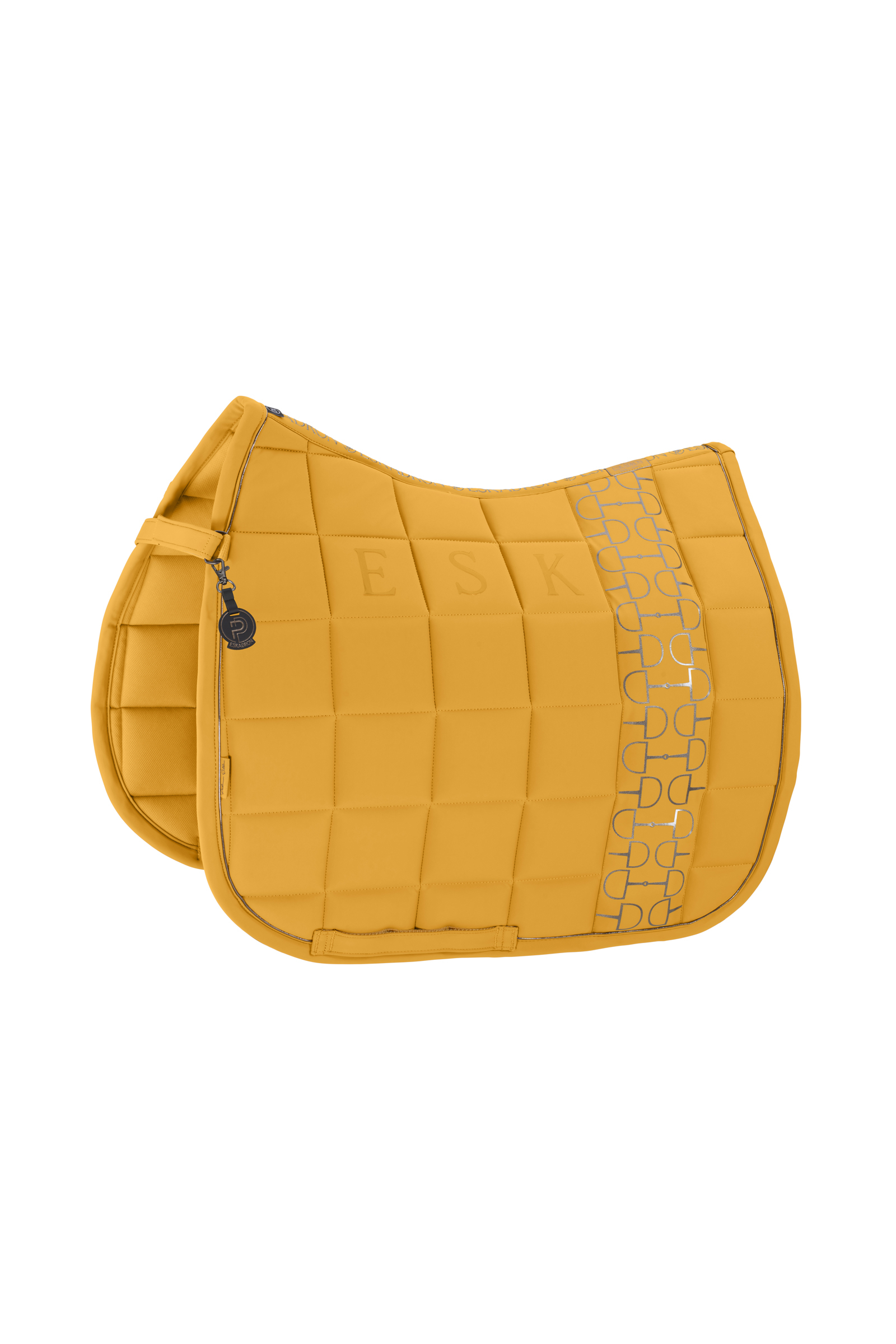 Golden Yellow Eskadron Platinum 25 Big Square Softshell sottosella da dressage