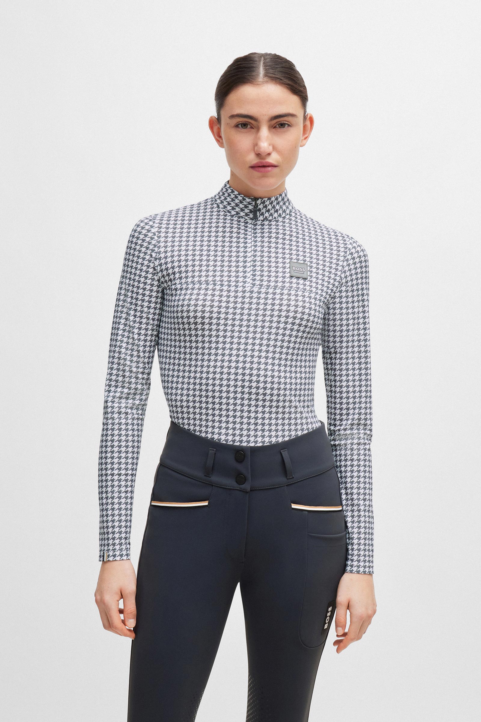 Maglia da allenamento Boss Rachel Houndstooth