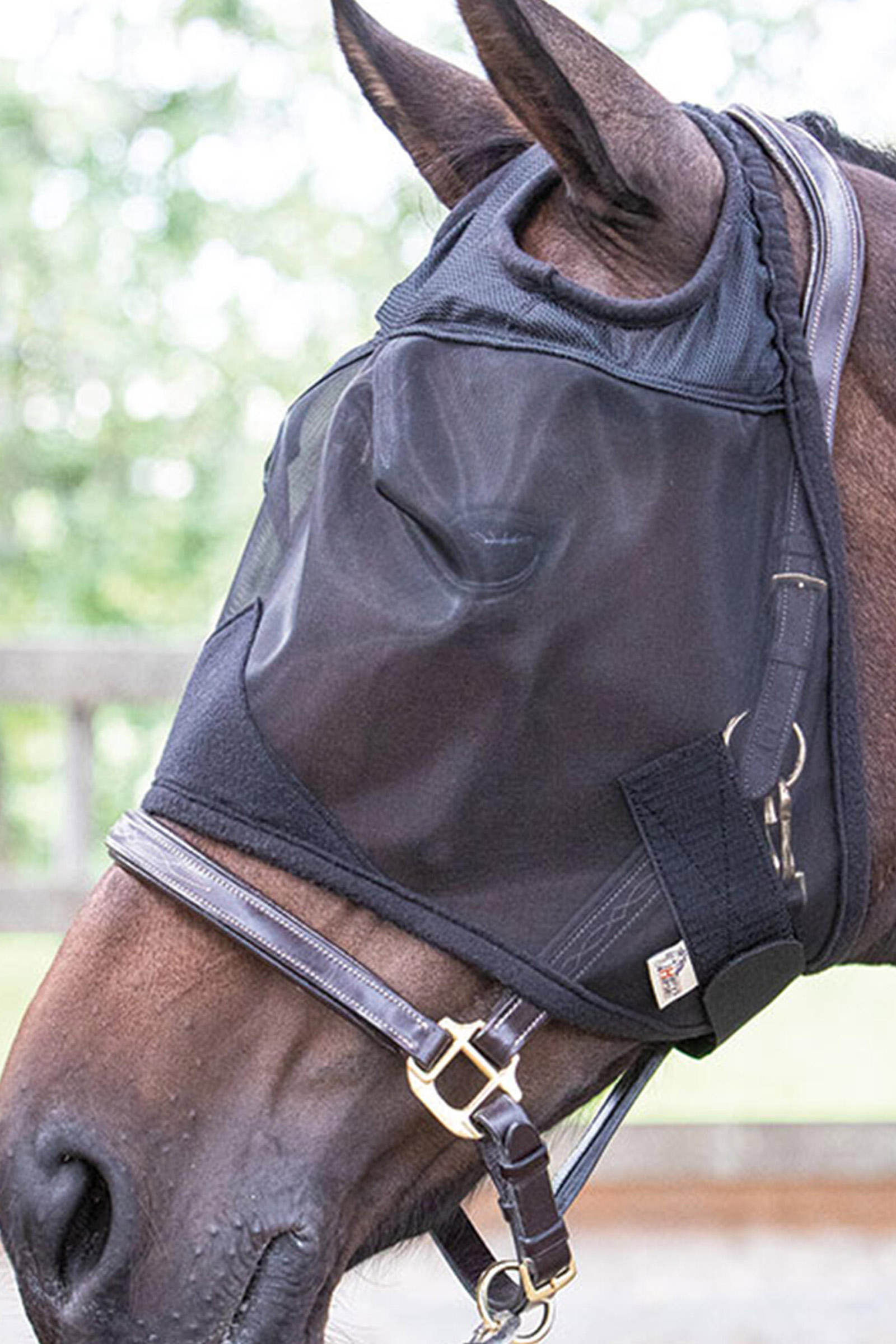 Maschera antimosche di Harry's Horse Flyshield senza orecchie