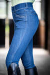 Mountain Horse Dream pantaloni da equitazione in jeans da donna con seduta intera