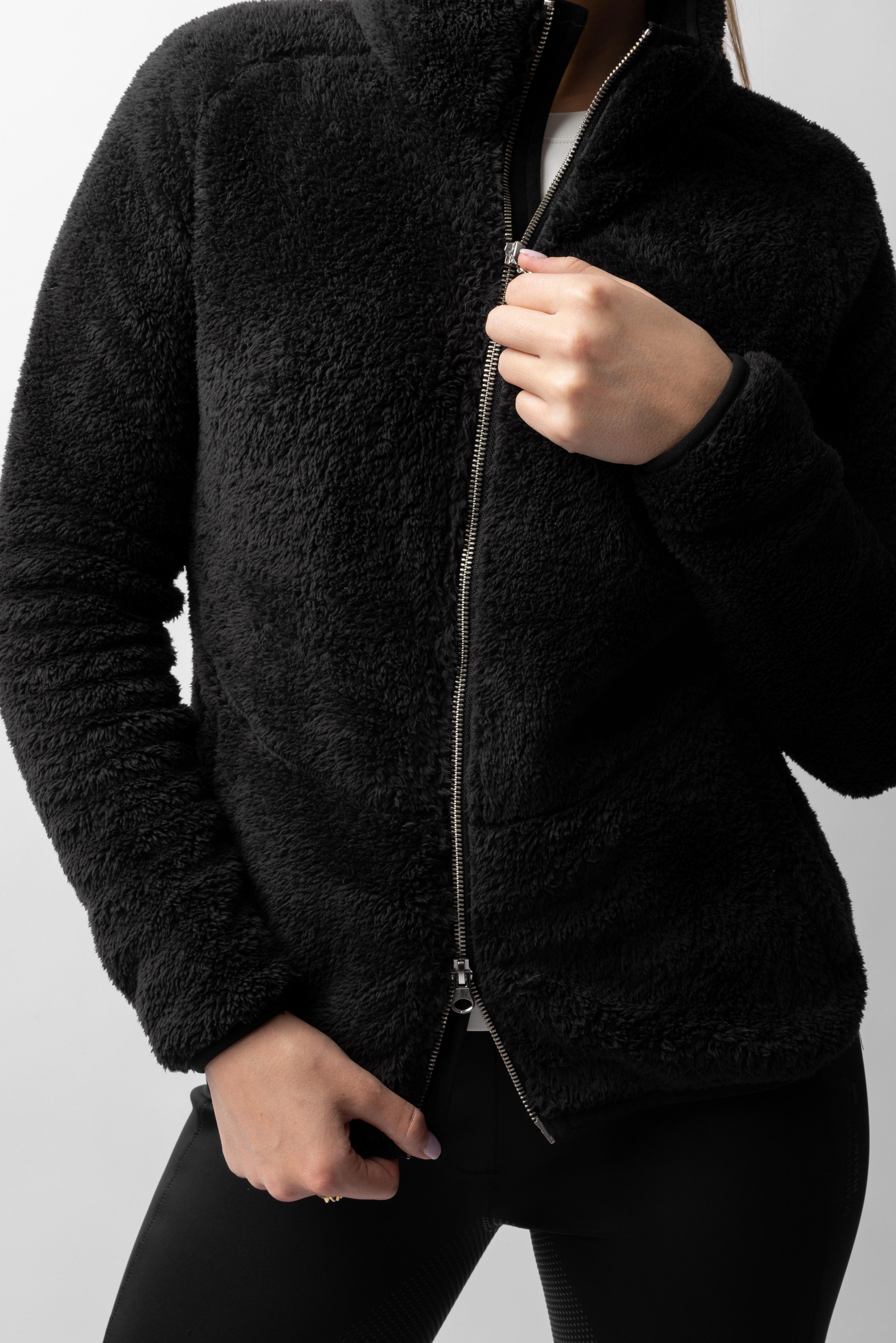 Horze Merida Giacca in pile Teddy da donna