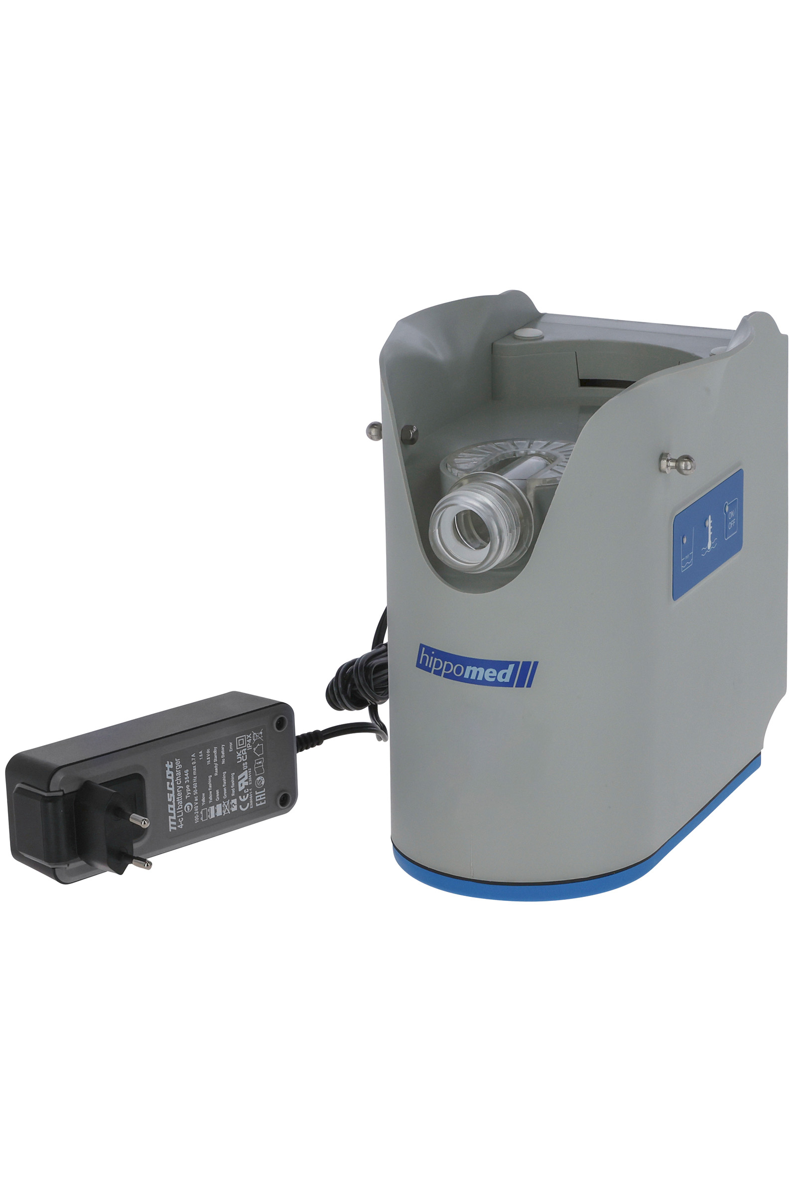 Hippomed AirOne Flex Inalatore per ultrasuoni a batteria senza maschera