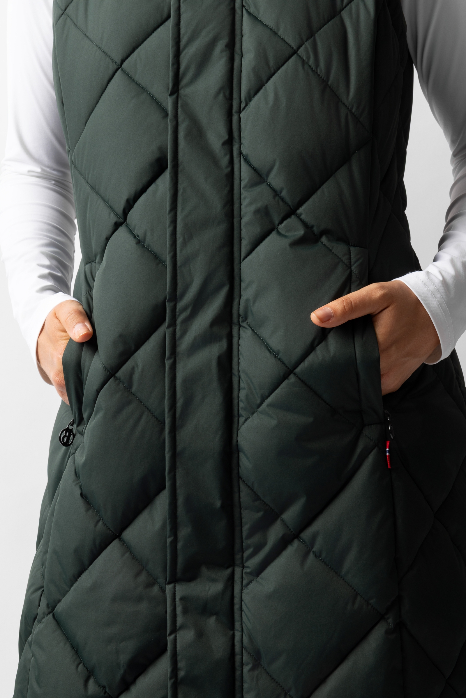 B Vertigo Gem Gilet da equitazione lungo imbottito