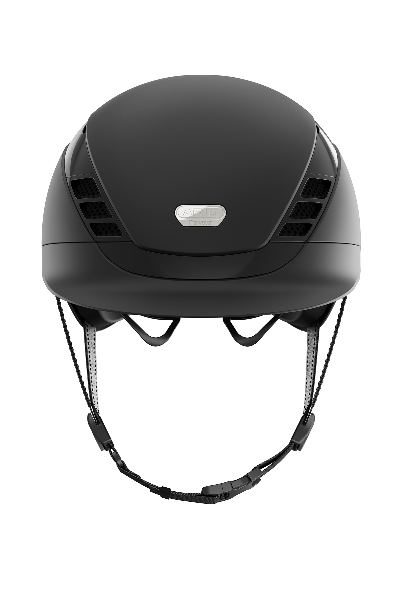 Black Abus Pikeur AirLuxe Pure Casco da equitazione
