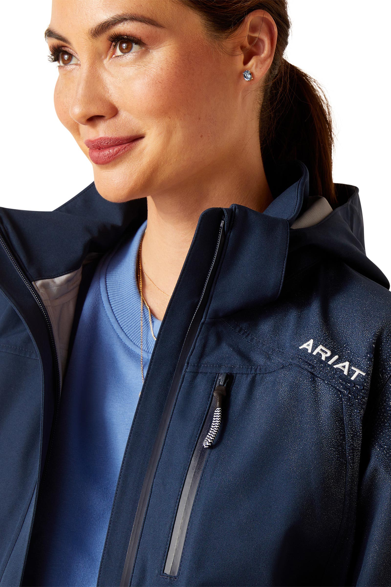Ariat Coastal H2O Parka lungo impermeabile donna
