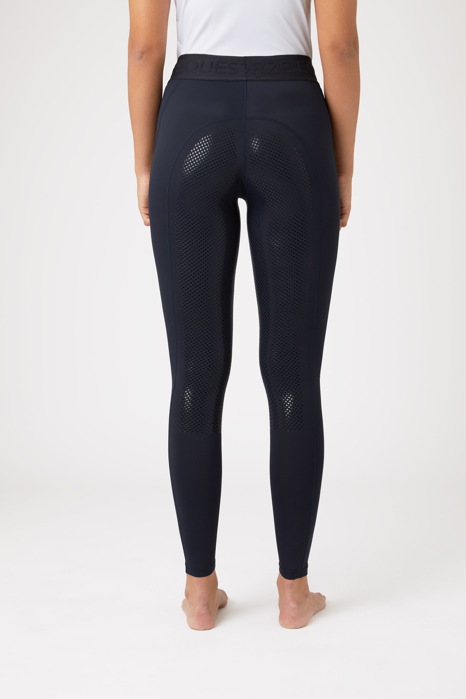 Horze Madison Leggins con full seat in silicone da donna