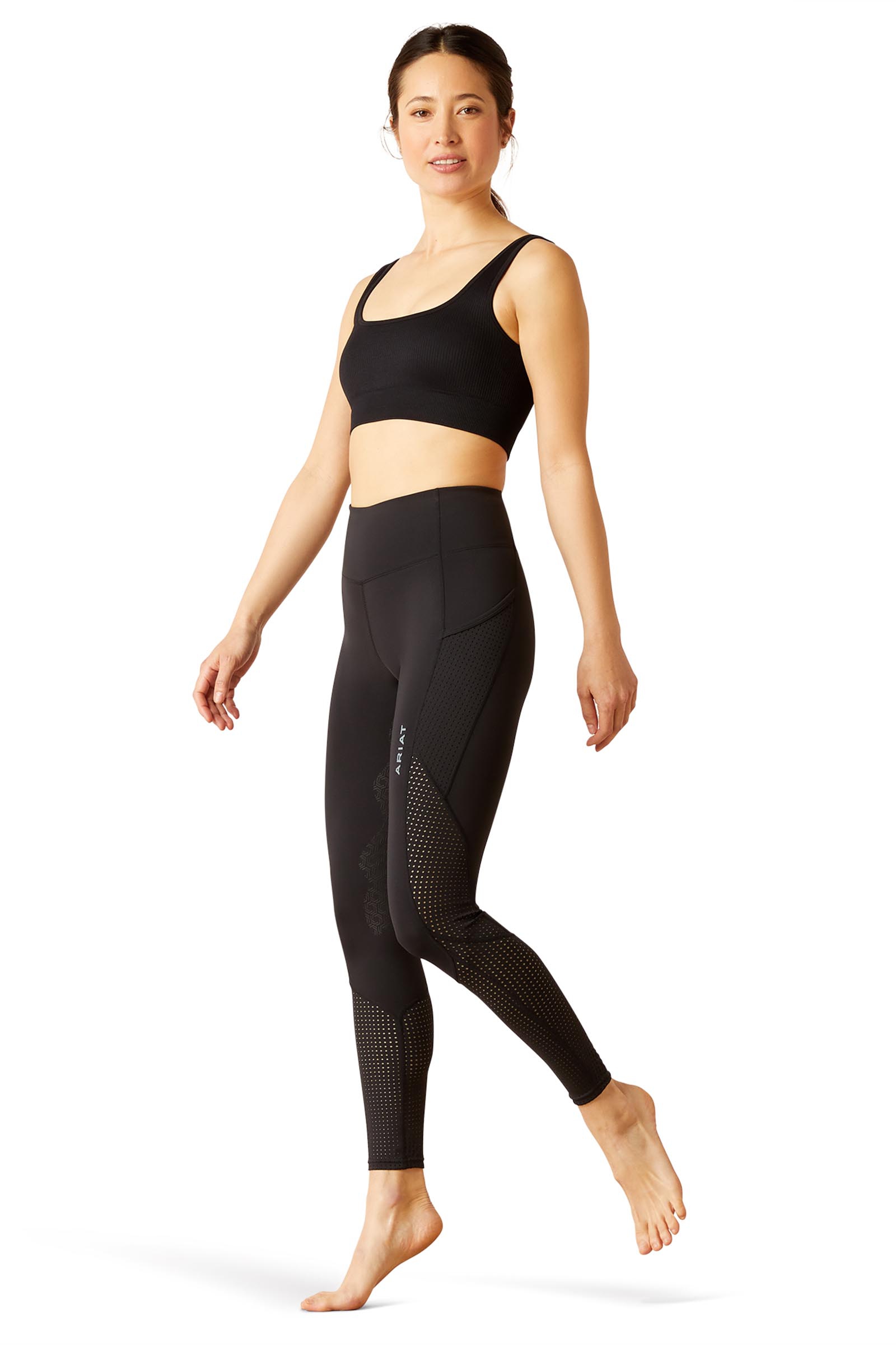 Ariat Breathe Eos leggings da equitazione da donna con grip parziale