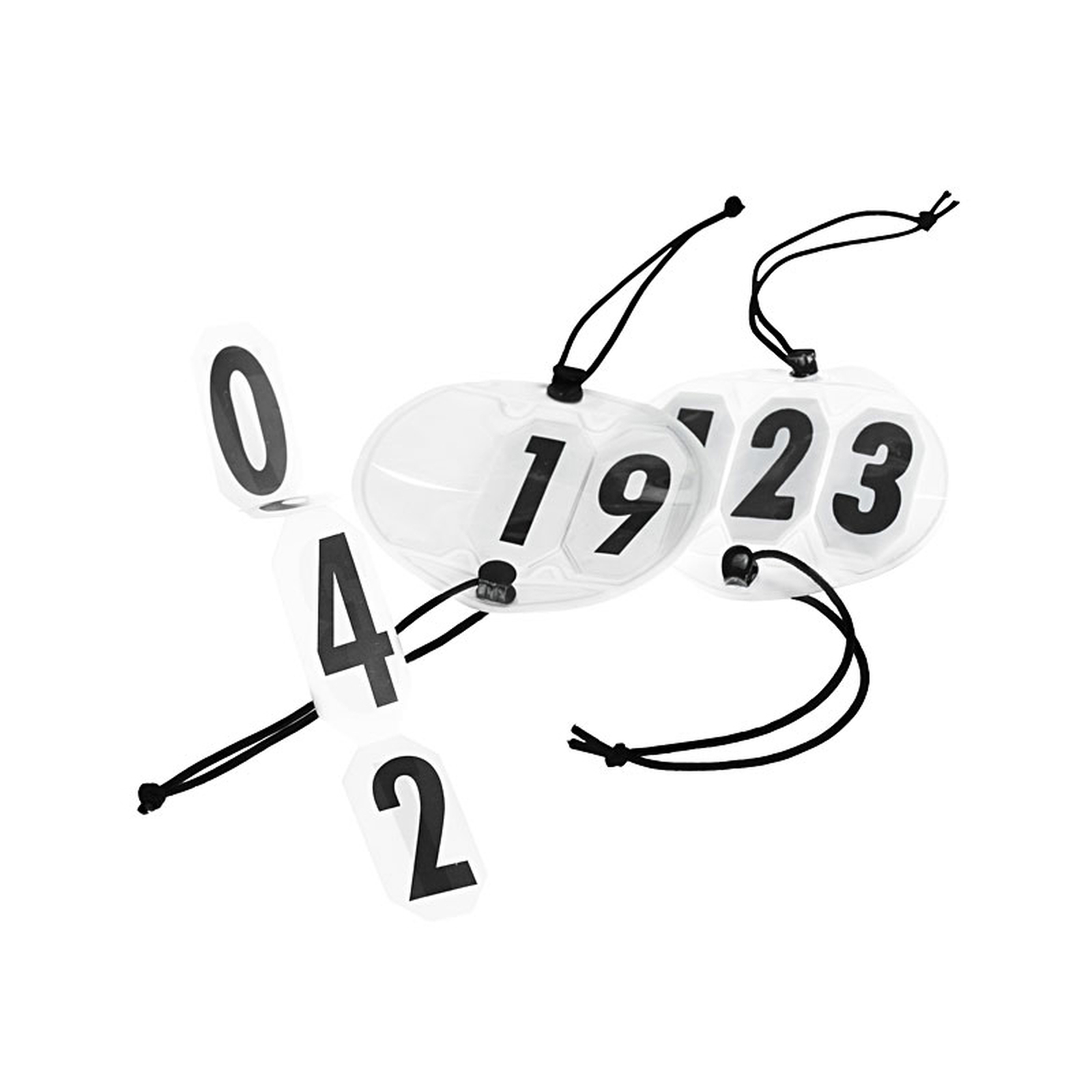 Numeri delle briglie rotonde grandi Horze