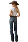 Ariat Whipstitch R.E.A.L. Jeans bootcut stretch donna a vita media