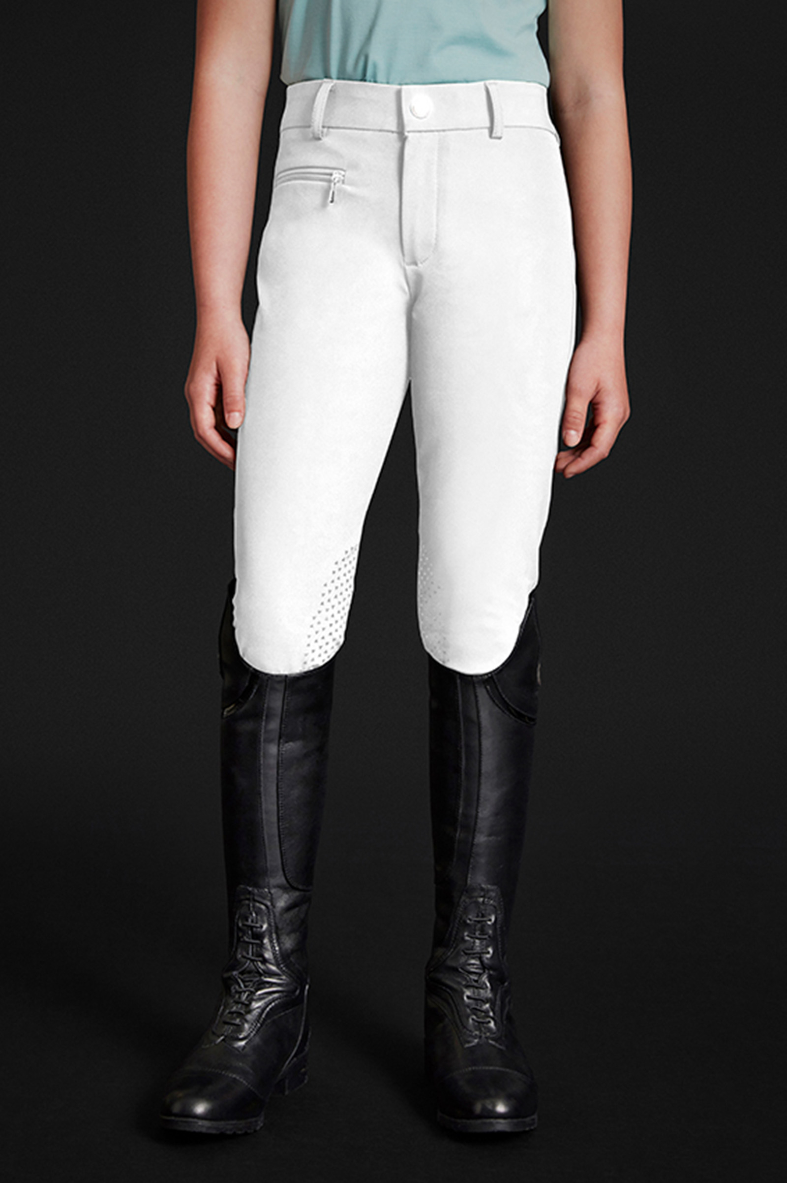 WH/AB Mountain Horse Crown Pantaloni da equitazione per bambini