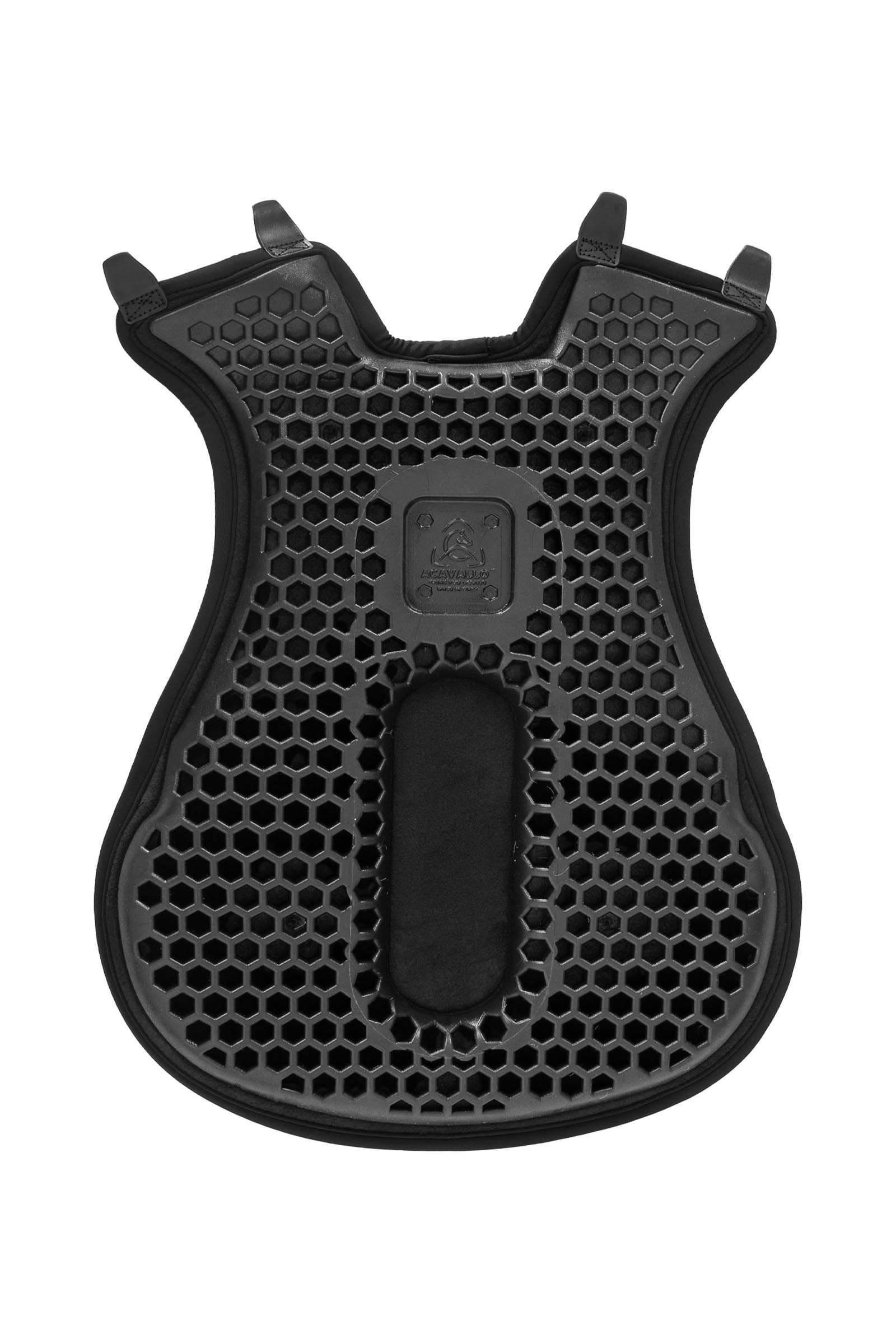 Black Acavallo coprisedile Ortho coccige western Hexa gel esterno Dri-Lex, 20 mm  