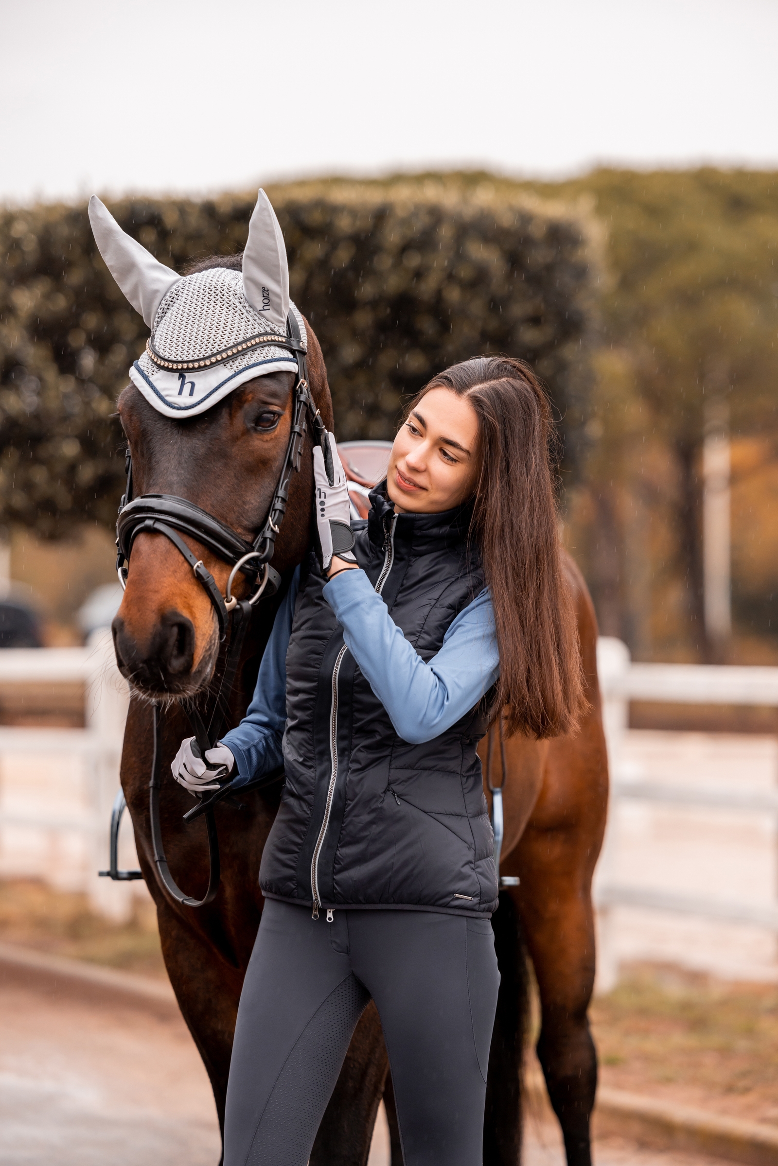 Horze Cameron Gilet da equitazione per donna