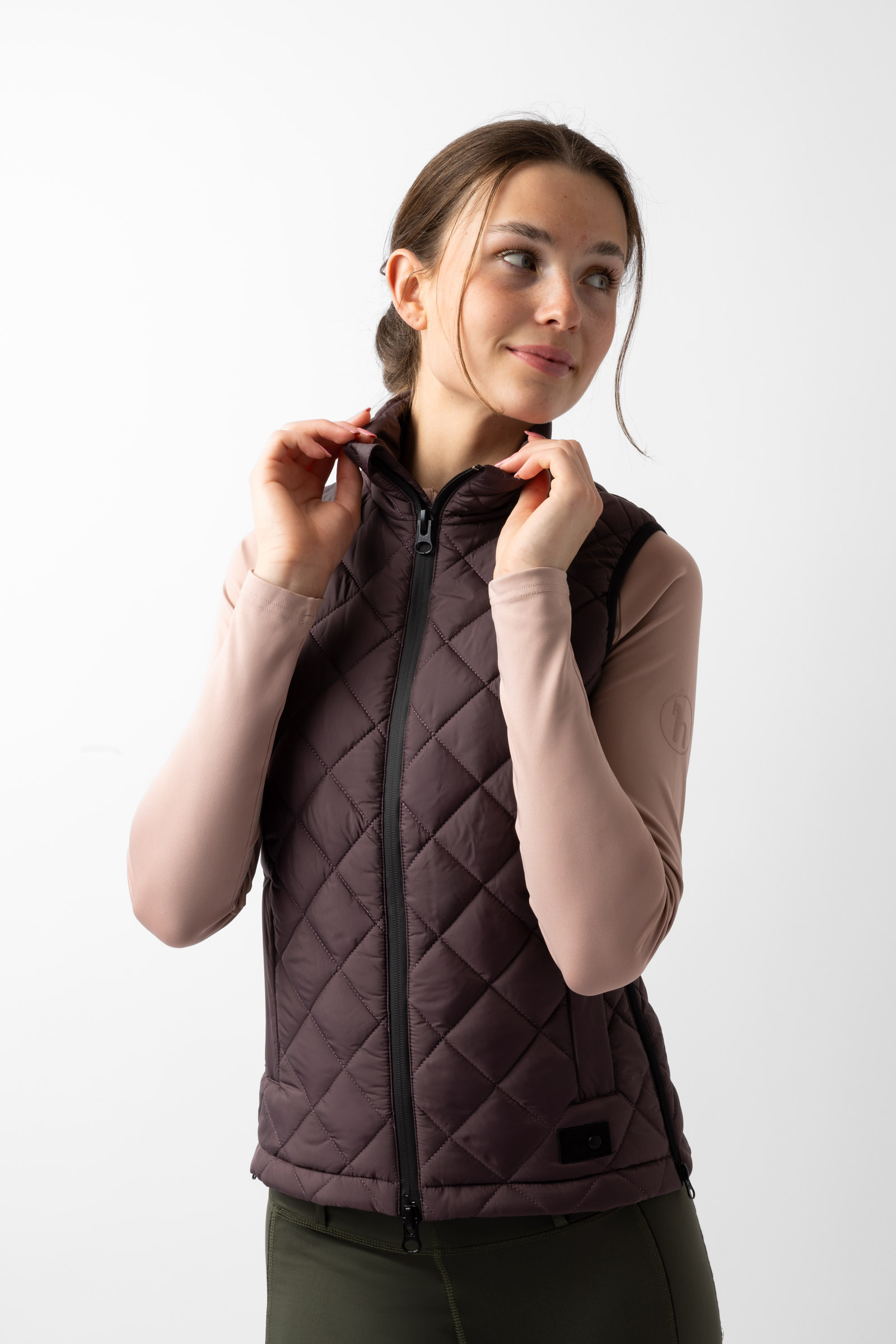 Gilet da equitazione imbottito da donna Horze Young Rider Naia