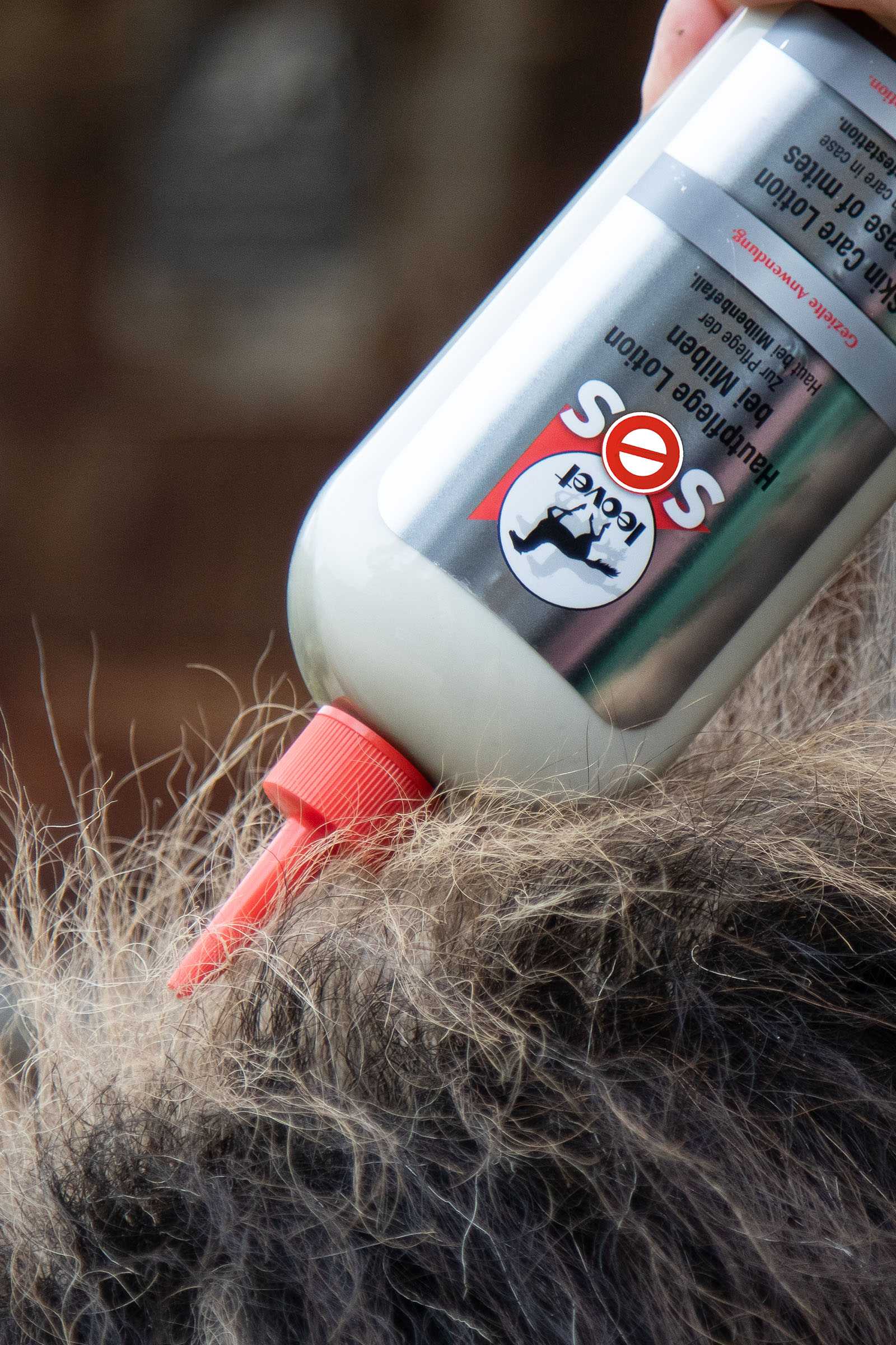 Leovet SOS Lozione per la cura della pelle in caso di acari, 500ml