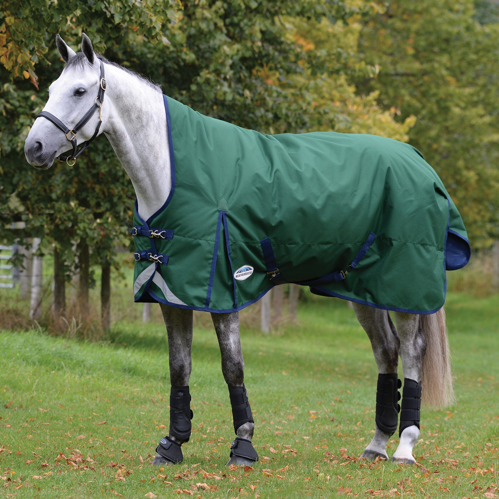 Weatherbeeta Comfitec Plus Dynamic II coperta da turnout leggera con collo alto, 0g