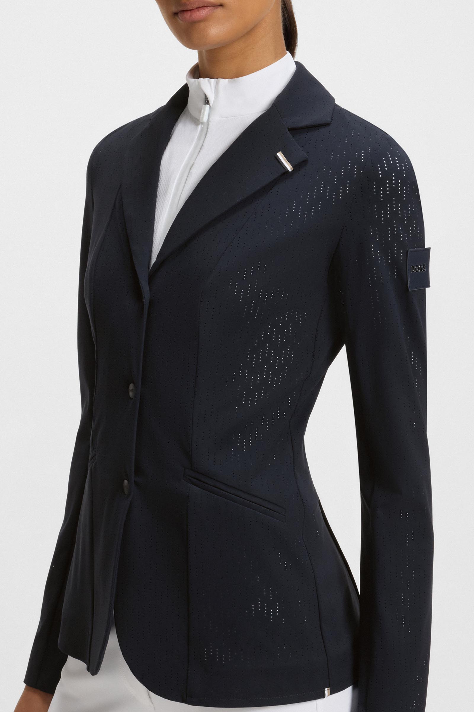 Boss Alina giacca da concorso donna Forato