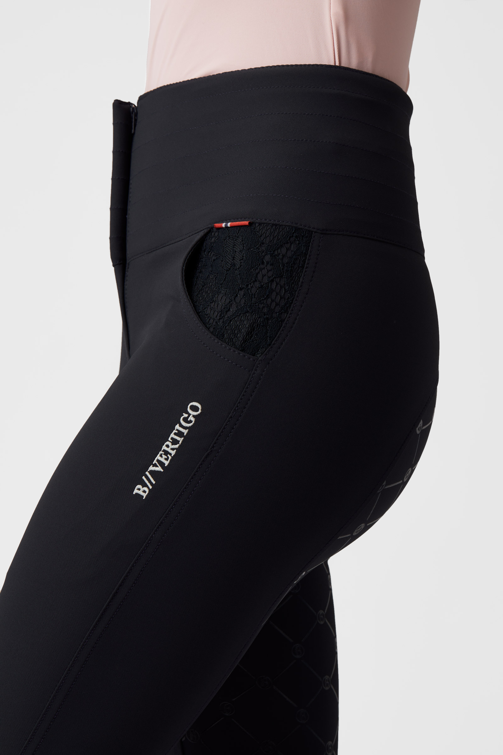 B Vertigo Natalia Pantaloni da equitazione con tasche in pizzo da donna