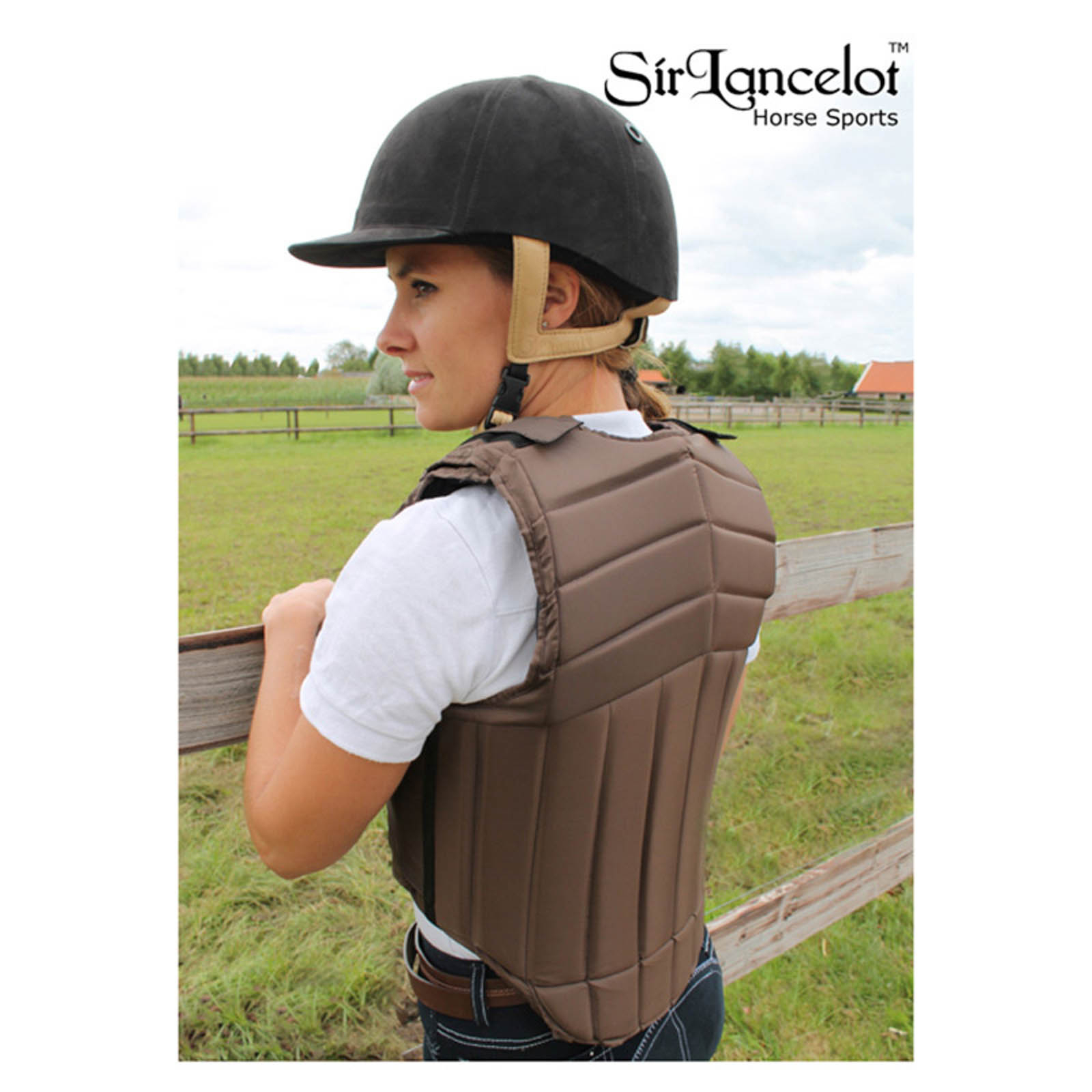 Brown Gilet di sicurezza Junior Kavalkade Sir Lancelot