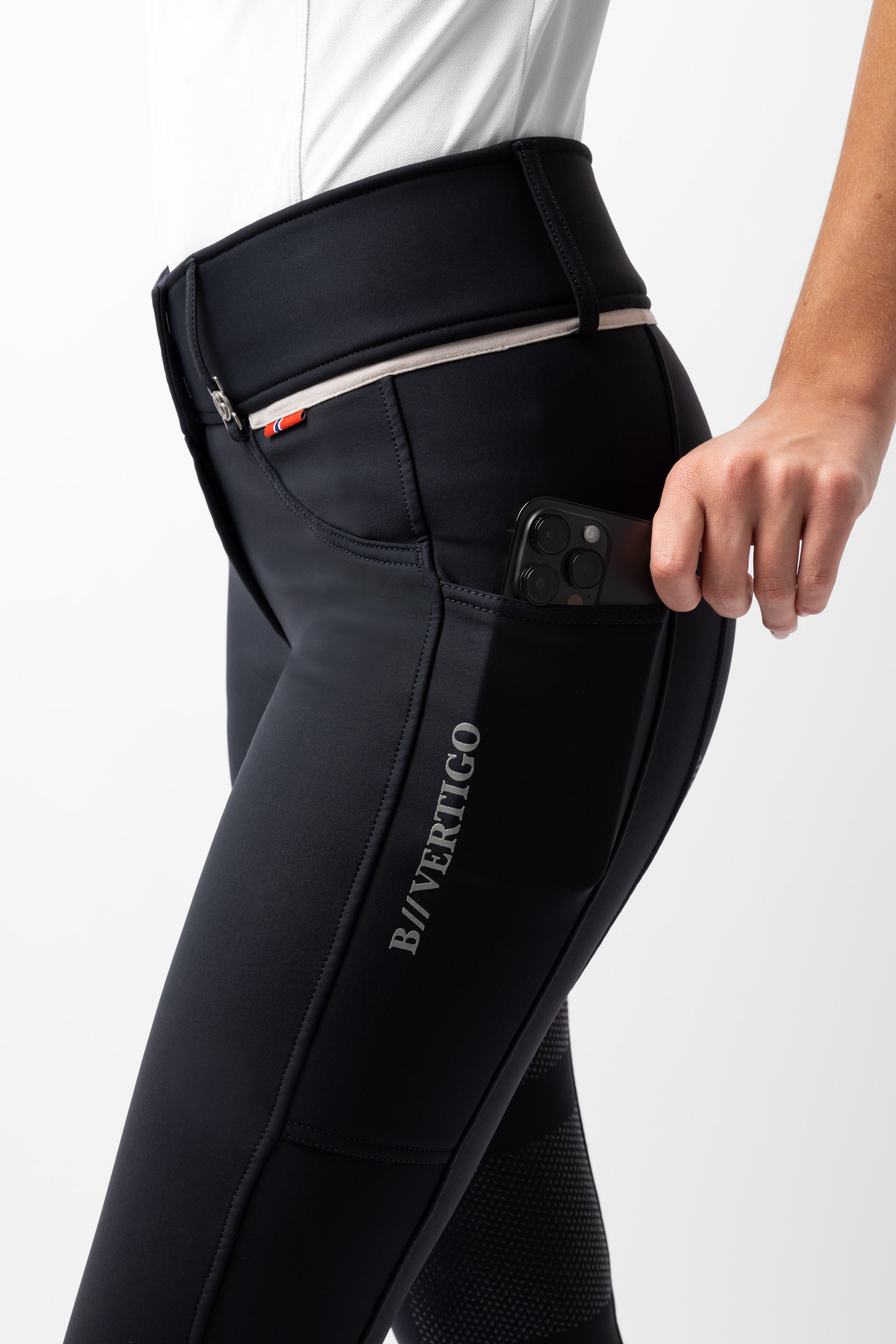 B Vertigo Elea Pantaloni da equitazione invernali con grip completo