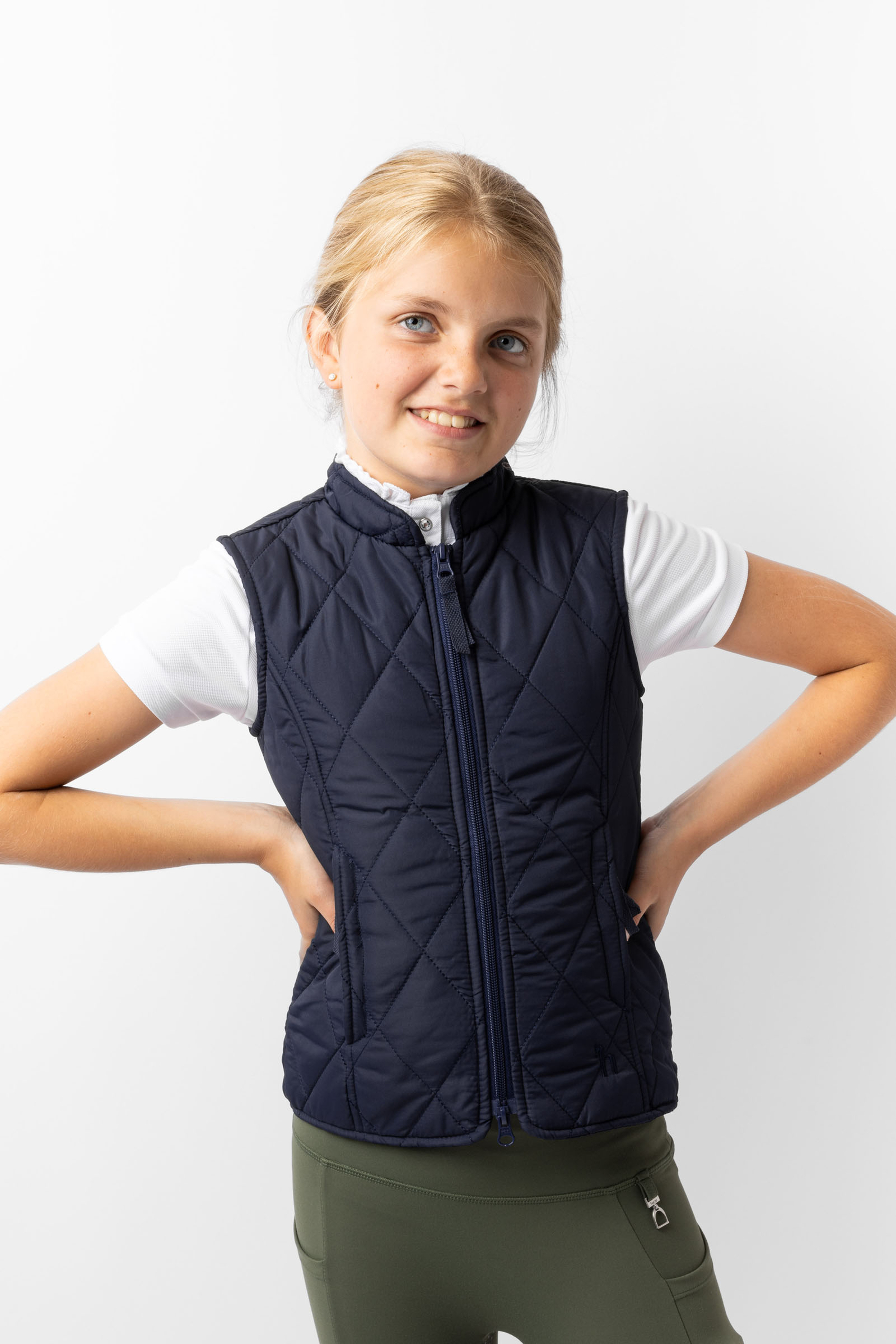 Horze Gilet trapuntato classico da bambini