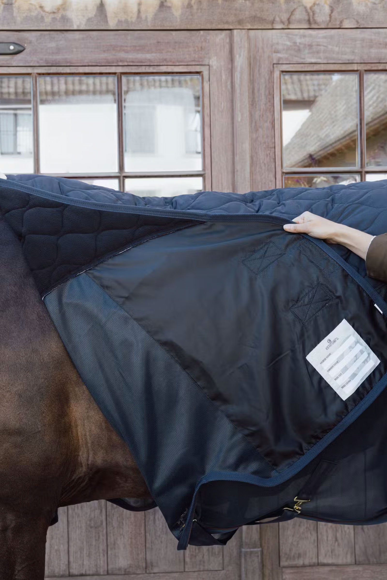 Kentucky Horsewear coperta da trasporto combo in pile