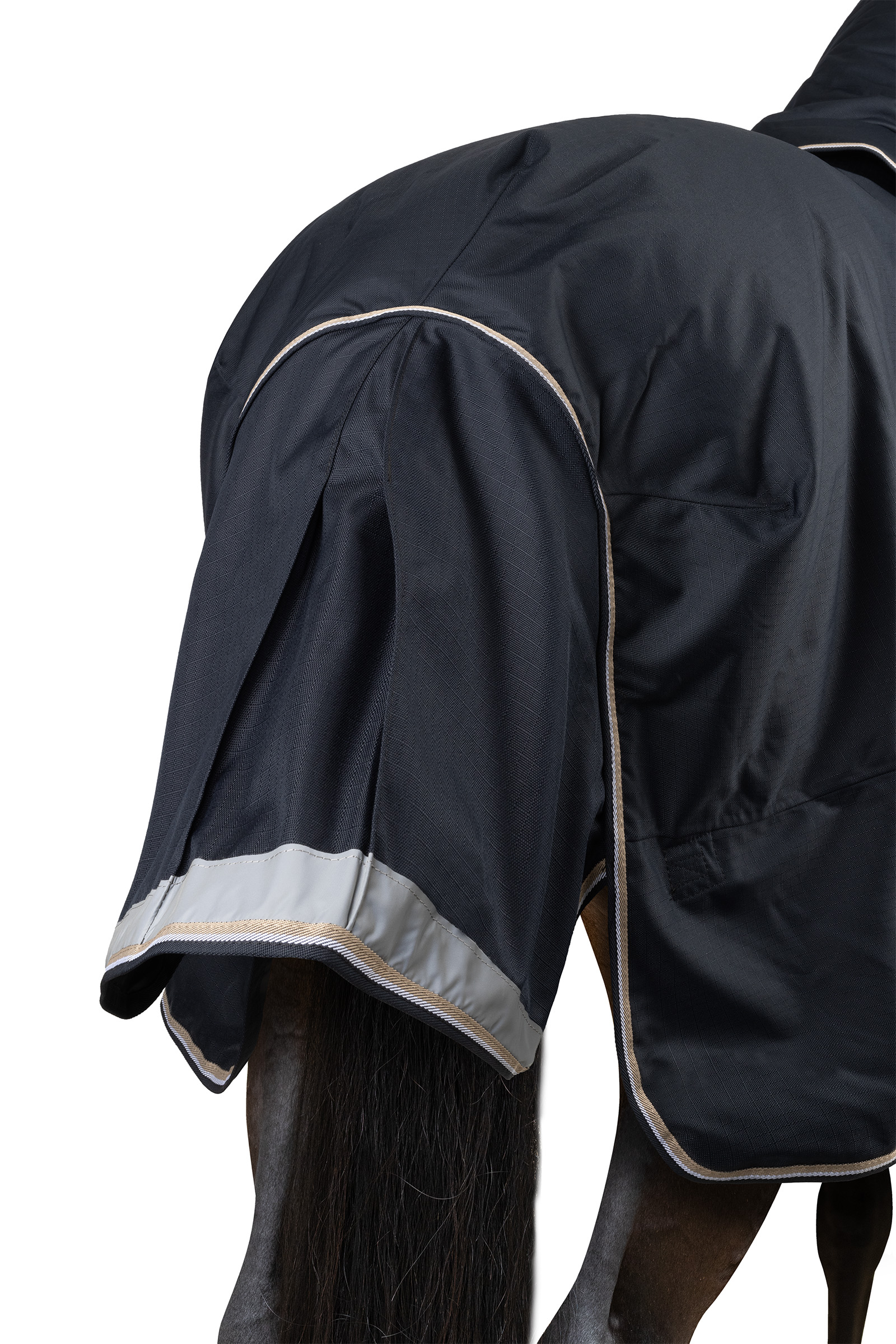 B Vertigo Georgina Coperta turnout con collo rimovibile, 250 g