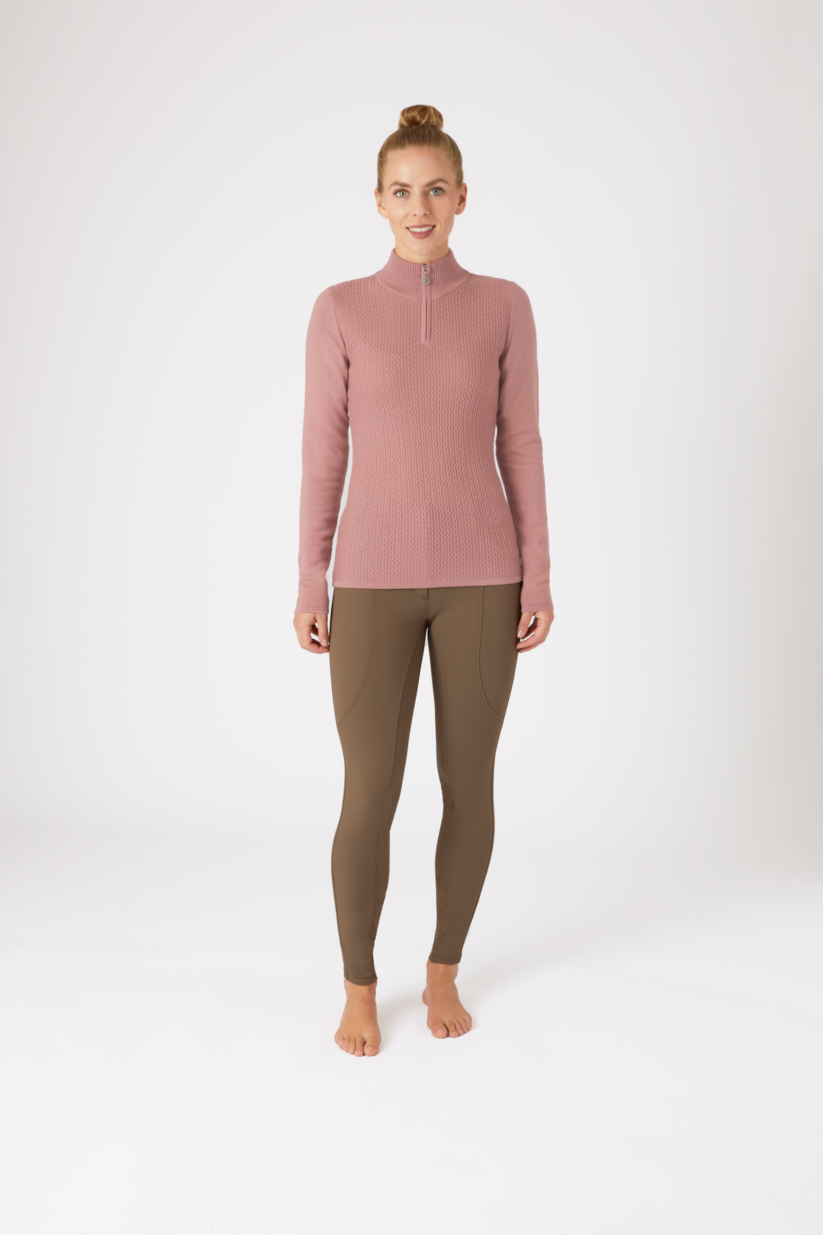 B Vertigo Ruth Pullover lavorato a maglia con zip