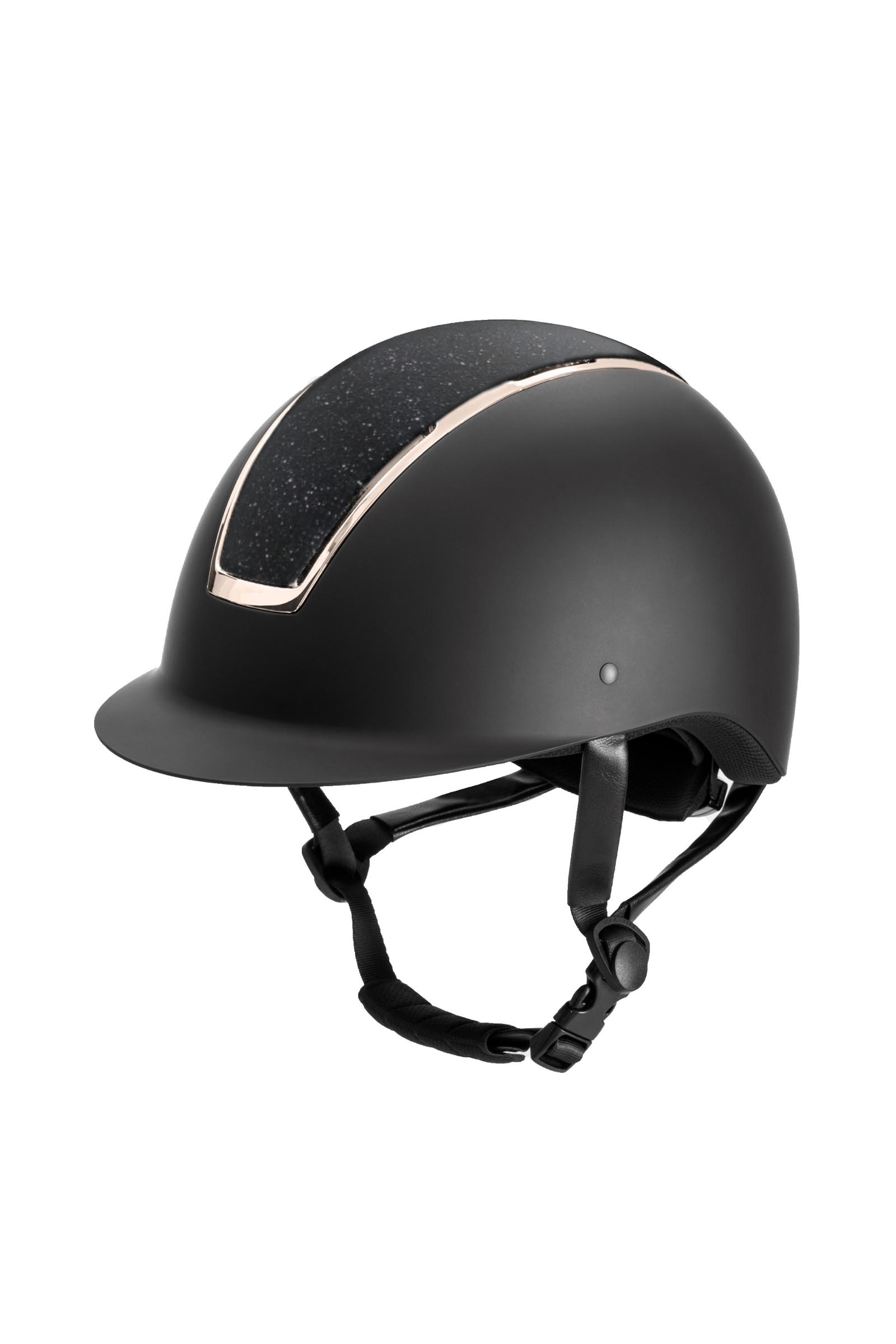 Black/Rosegold/ Black USG Casco da equitazione Comfort Jewel