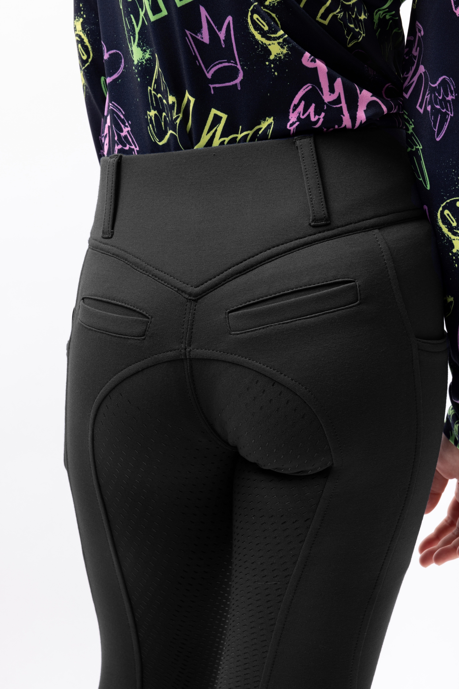 Horze Mira Pantaloni da equitazione per bambini con full seat