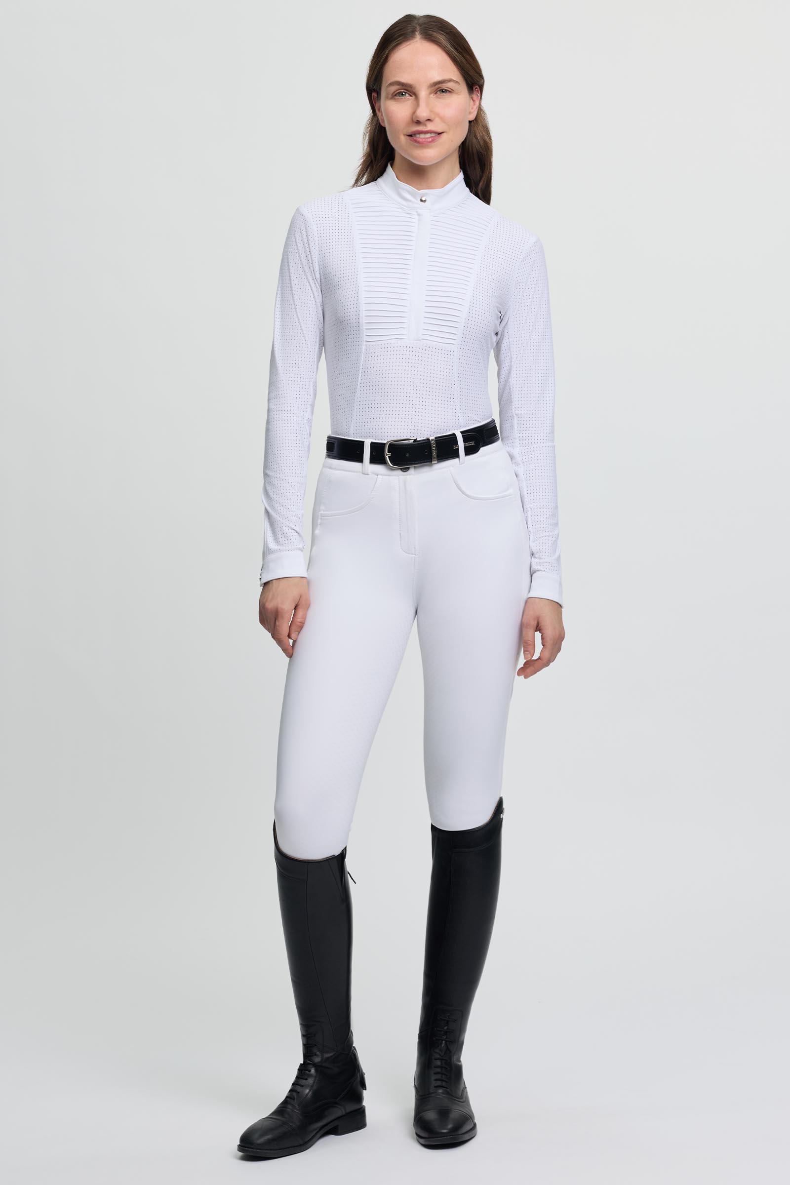 LeMieux Arielle camicia da concorso donna manica lunga