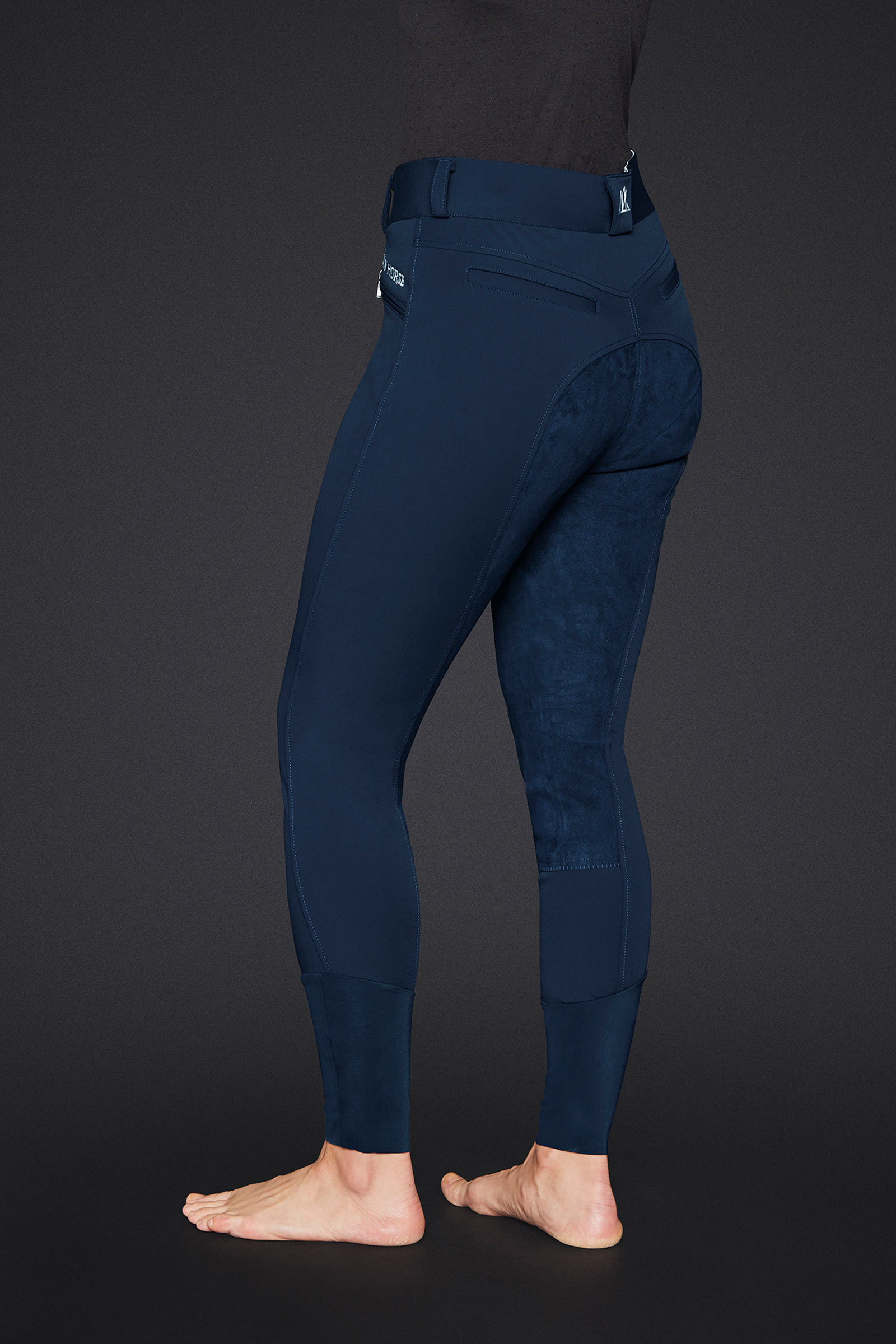 Mountain Horse Diana pantaloni da equitazione donna con seduta intera in similpelle