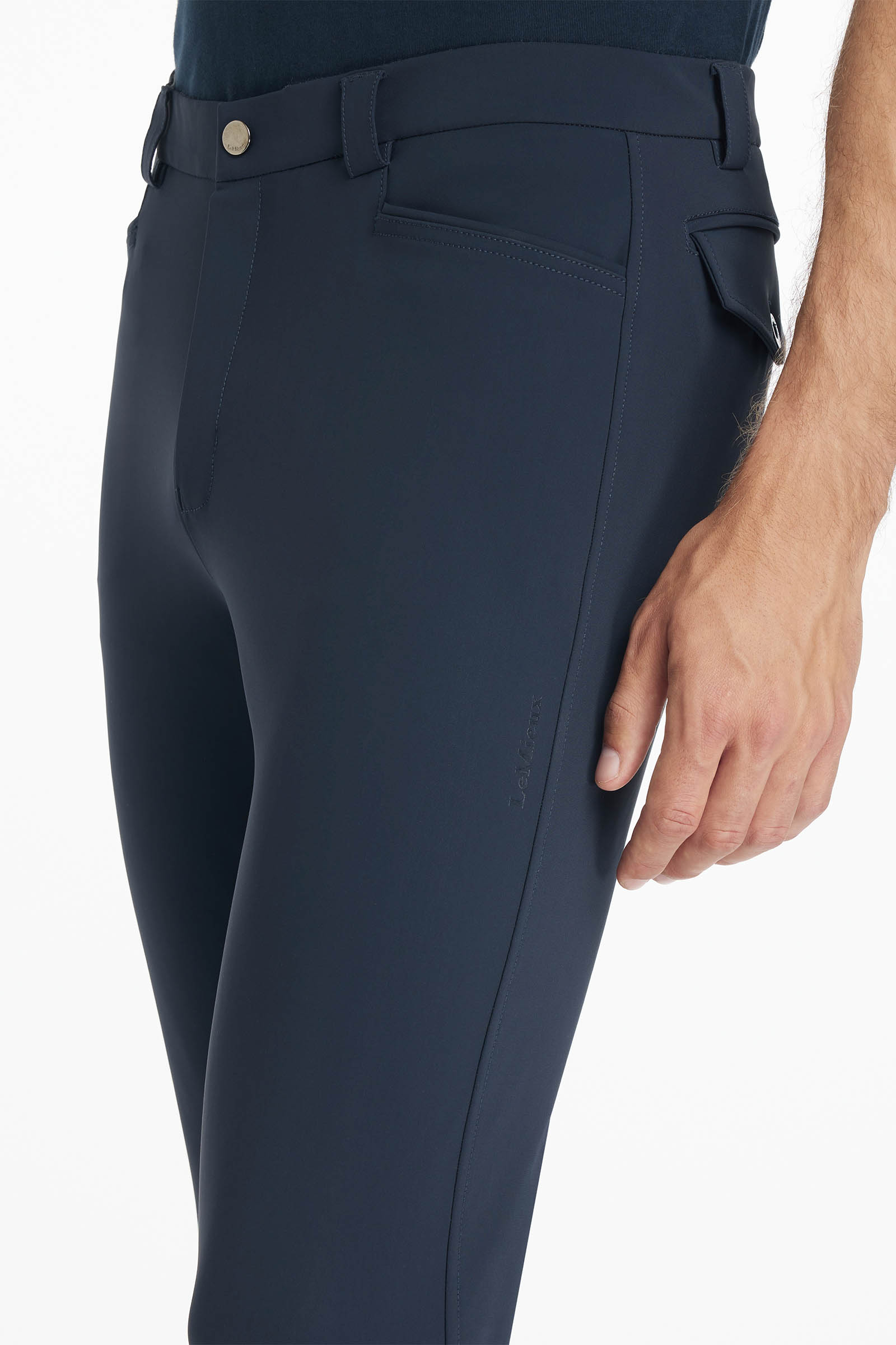 LeMieux pantaloni da equitazione sportivi da uomo