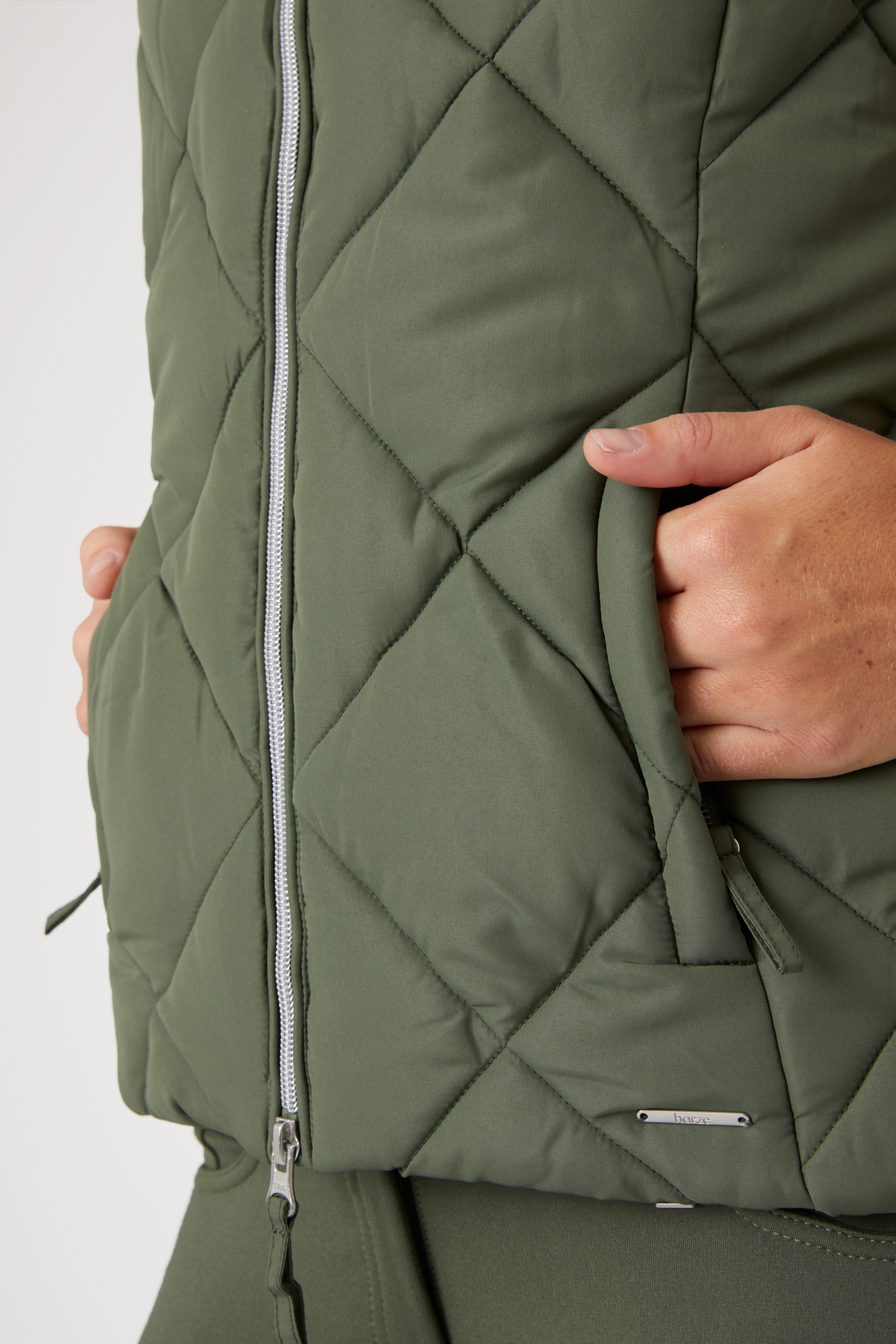 Horze Carola Gilet imbottito da equitazione per donna