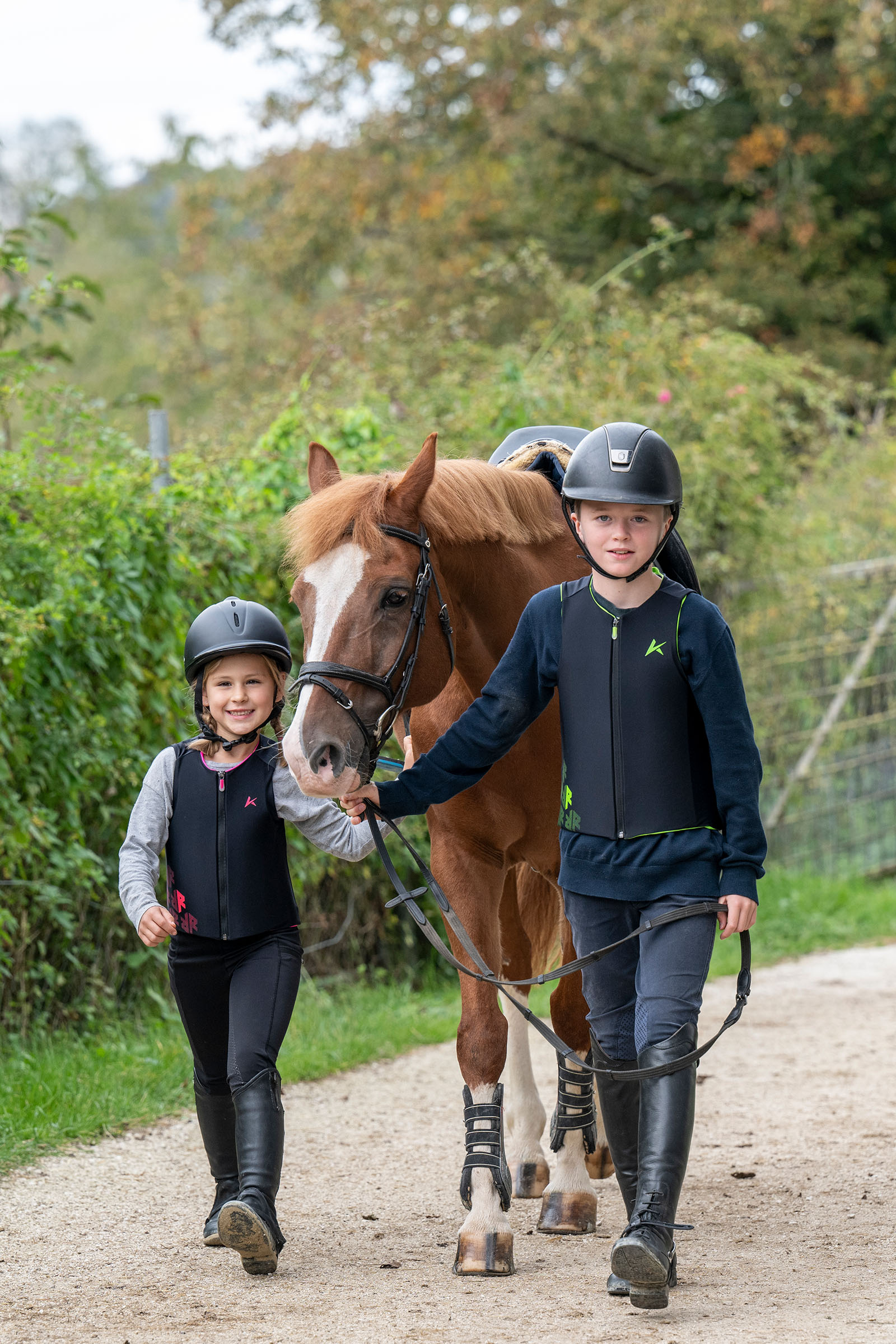 Komperdell Flex Fit Pro Junior gilet balistico per bambini con paraschiena