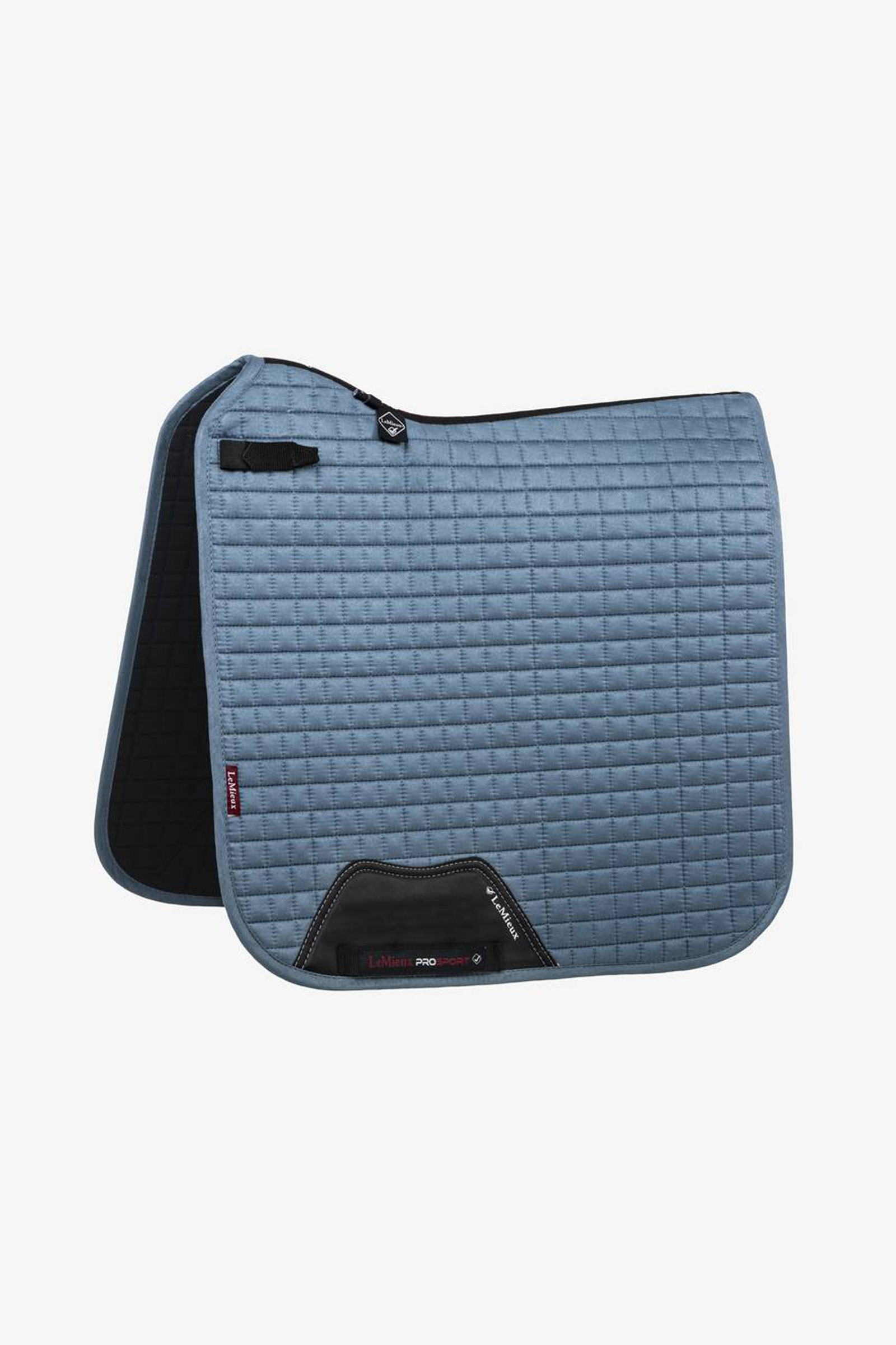 Ice Blue LeMieux Suede sottosella dressage