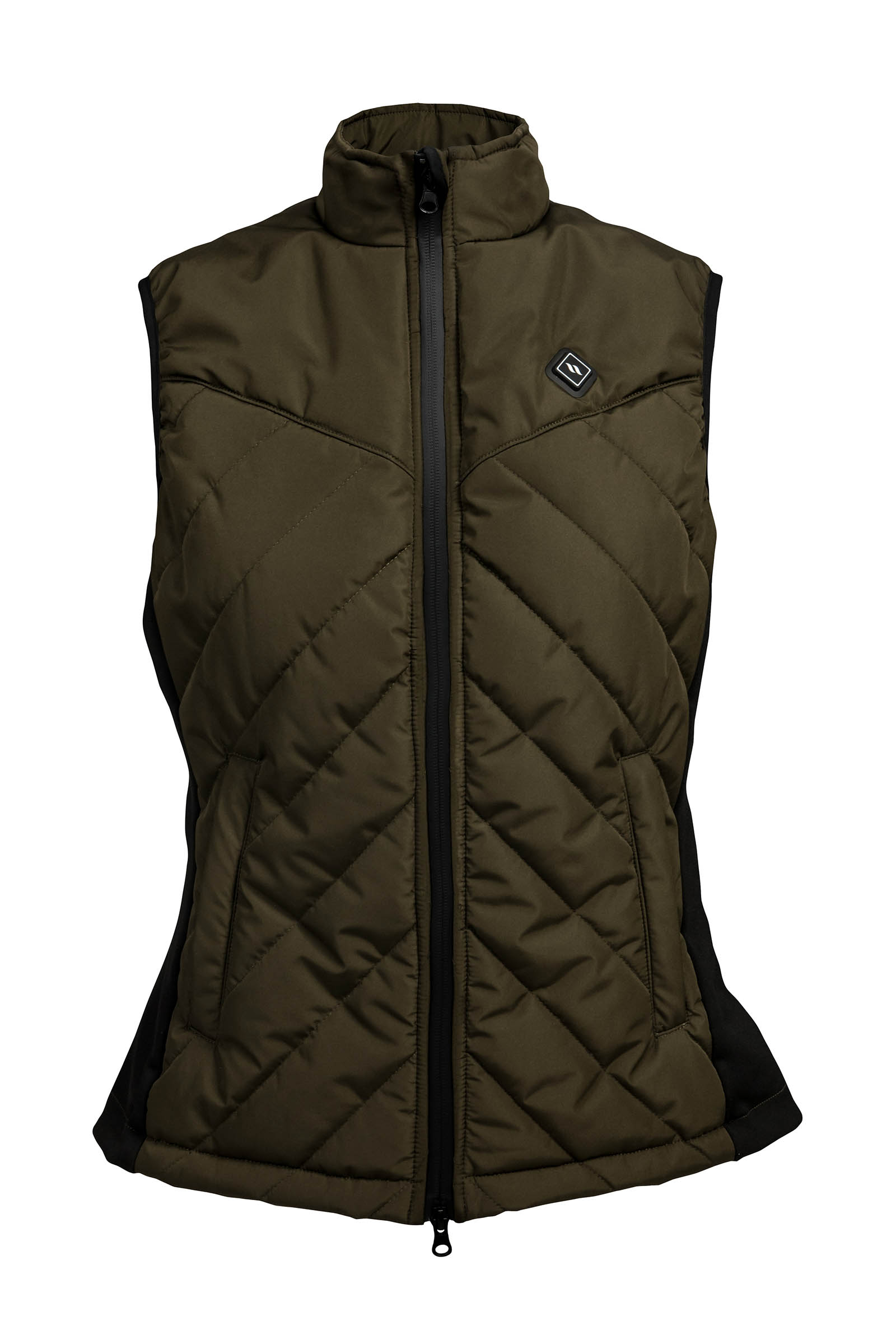 Olive Back on Track Gilet riscaldato da donna Etna