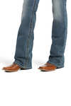 Ariat Whipstitch R.E.A.L. Bootcut stretch jeans con vita media