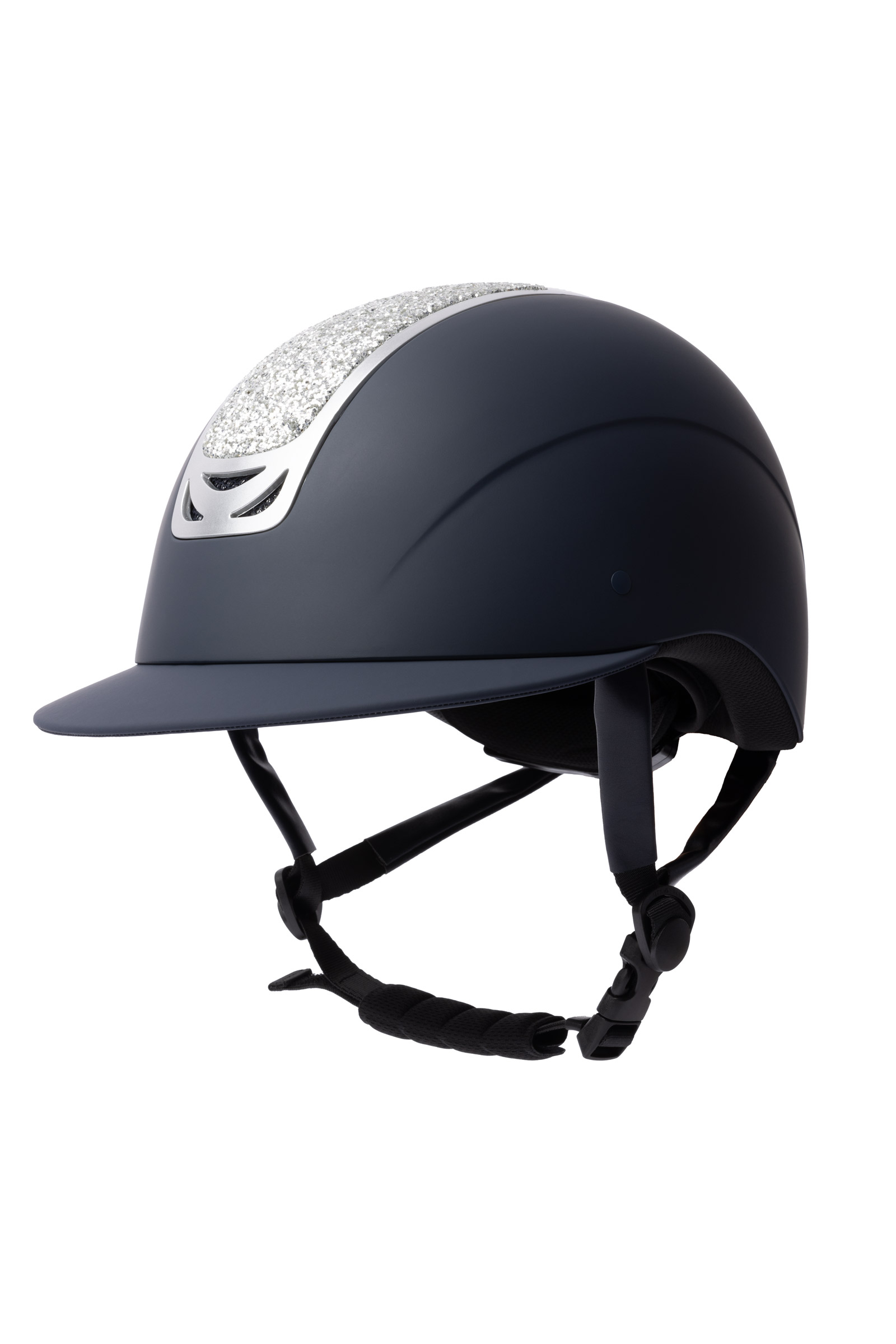 Horze Arix II Casco da equitazione con ornamento in cristallo