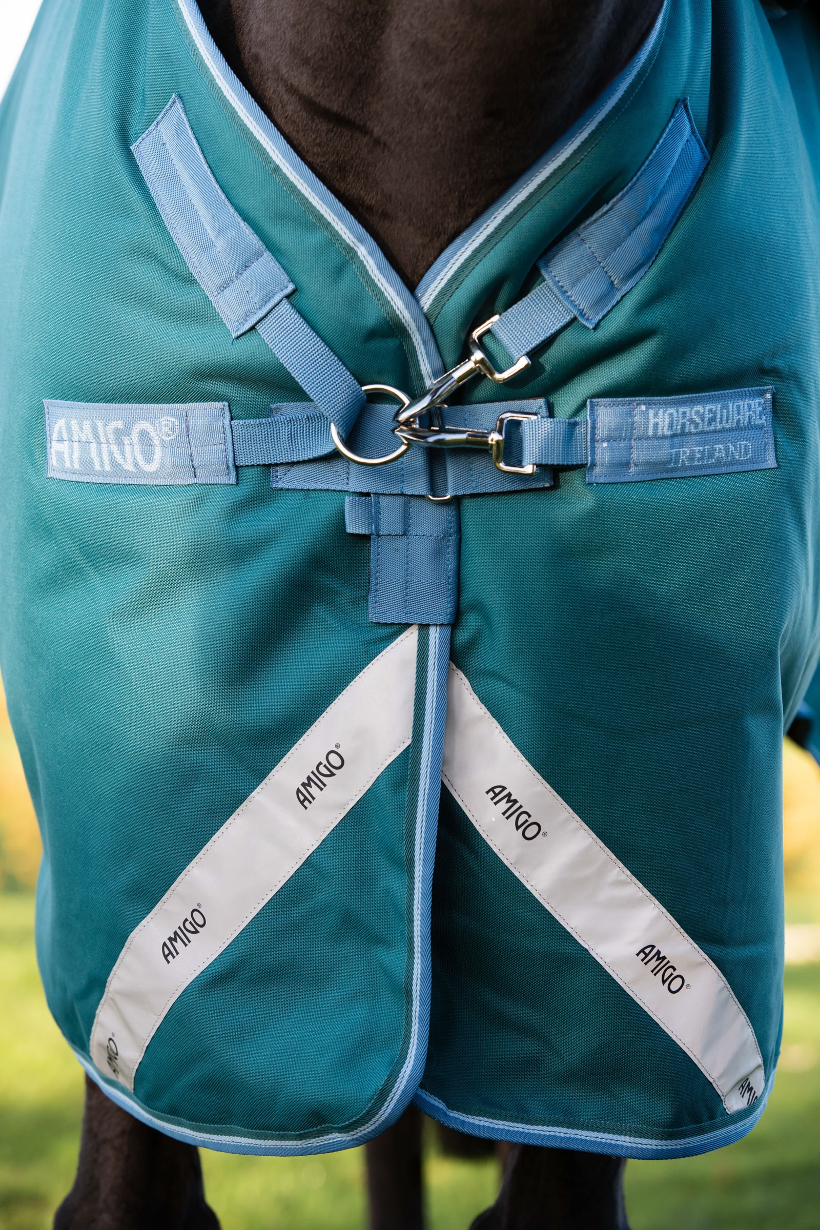 Horseware Amigo Bravo 12 Plus coperta da turnout con collo staccabile, 400g