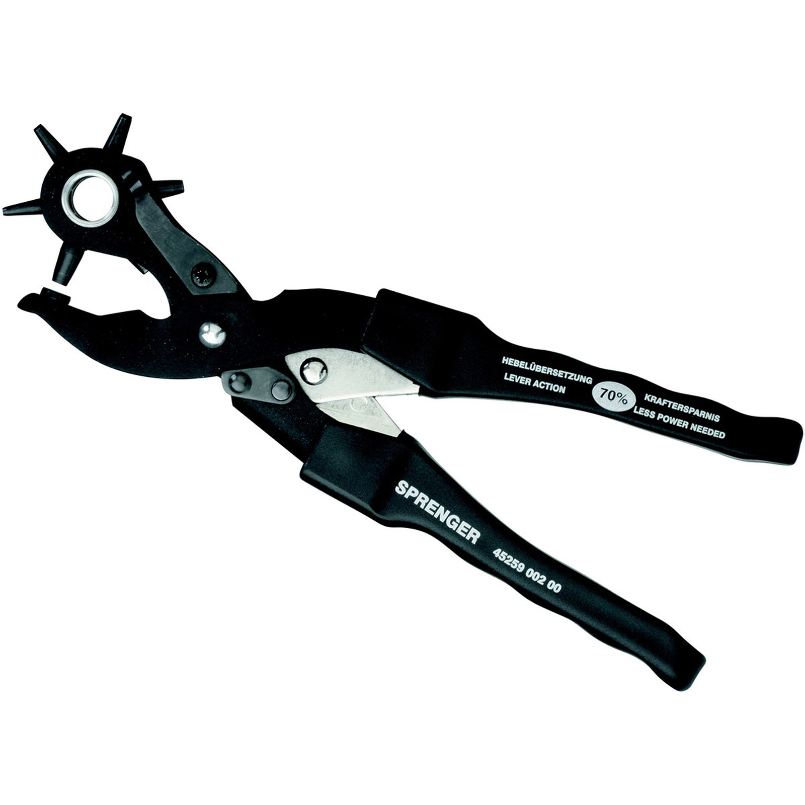 Sprenger Punzone girevole resistente per cuoio