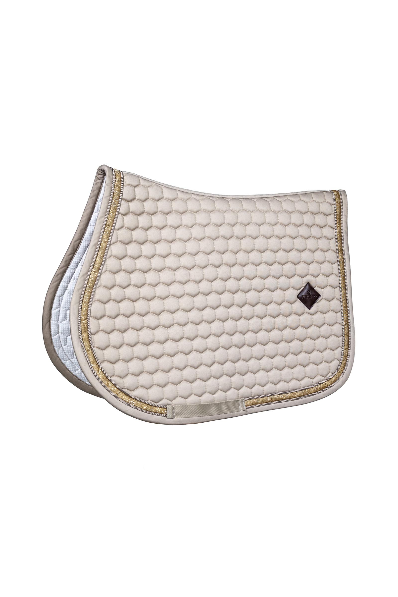 Kentucky Horsewear sottosella salto con bordo glitter  