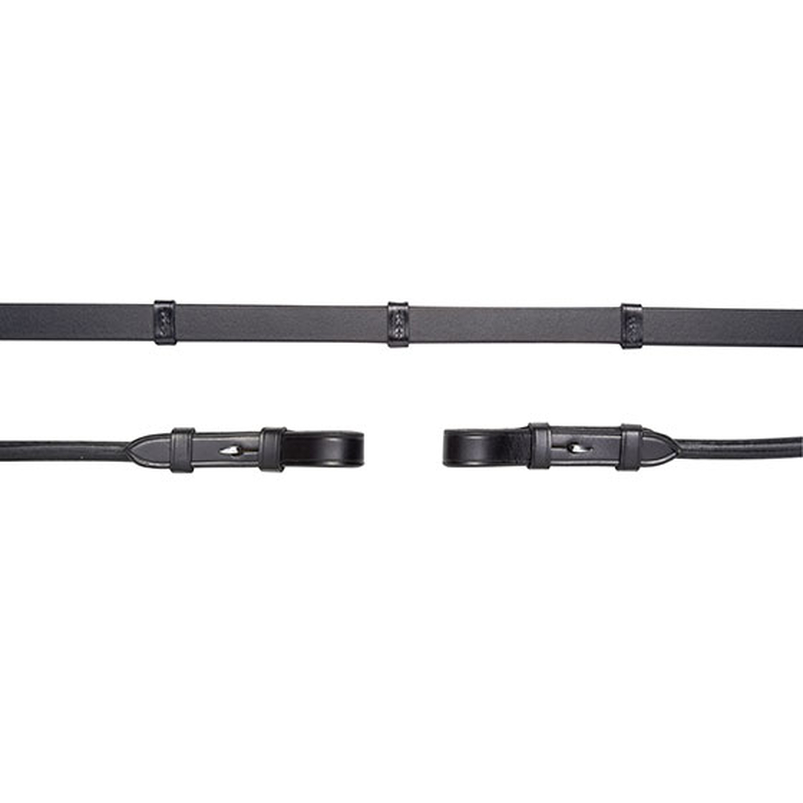 Schockemöhle Sports Redini in cuoio,gancio&borchia,w.stop, Briglia redini rotonde rialzate