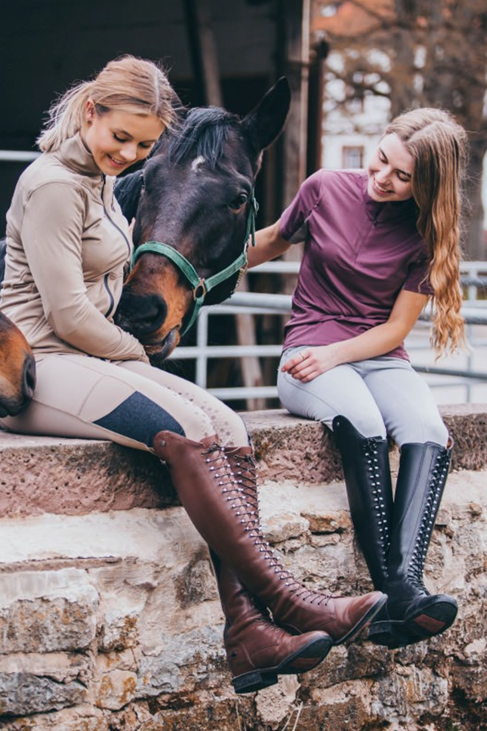 Suedwind Footwear Legacy Venado Stivali Alti Da Equitazione Con Lacci