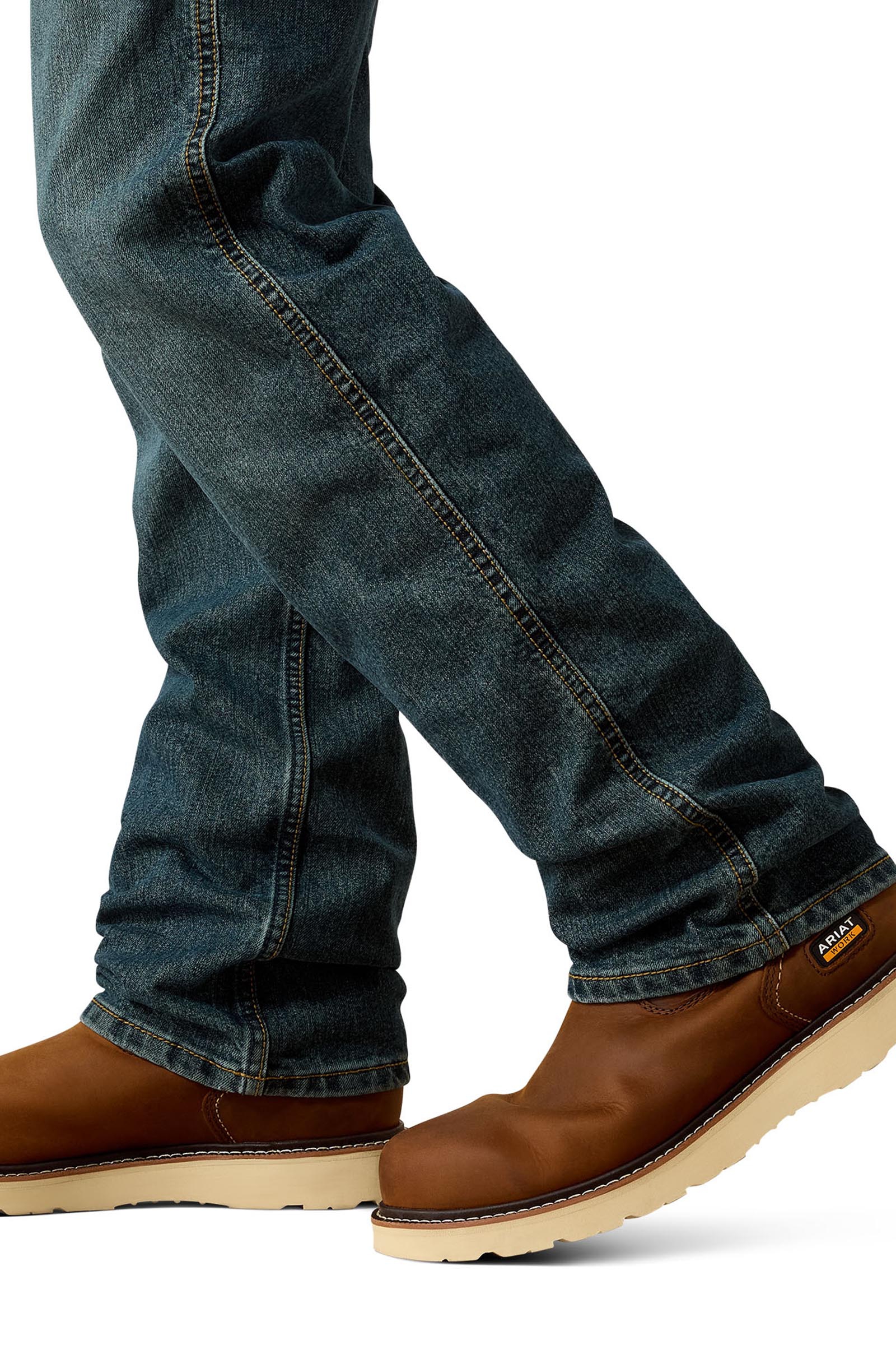 Ariat Rebar M7 Slim DuraStretch Workhorse Jeans da lavoro uomo a gamba dritta