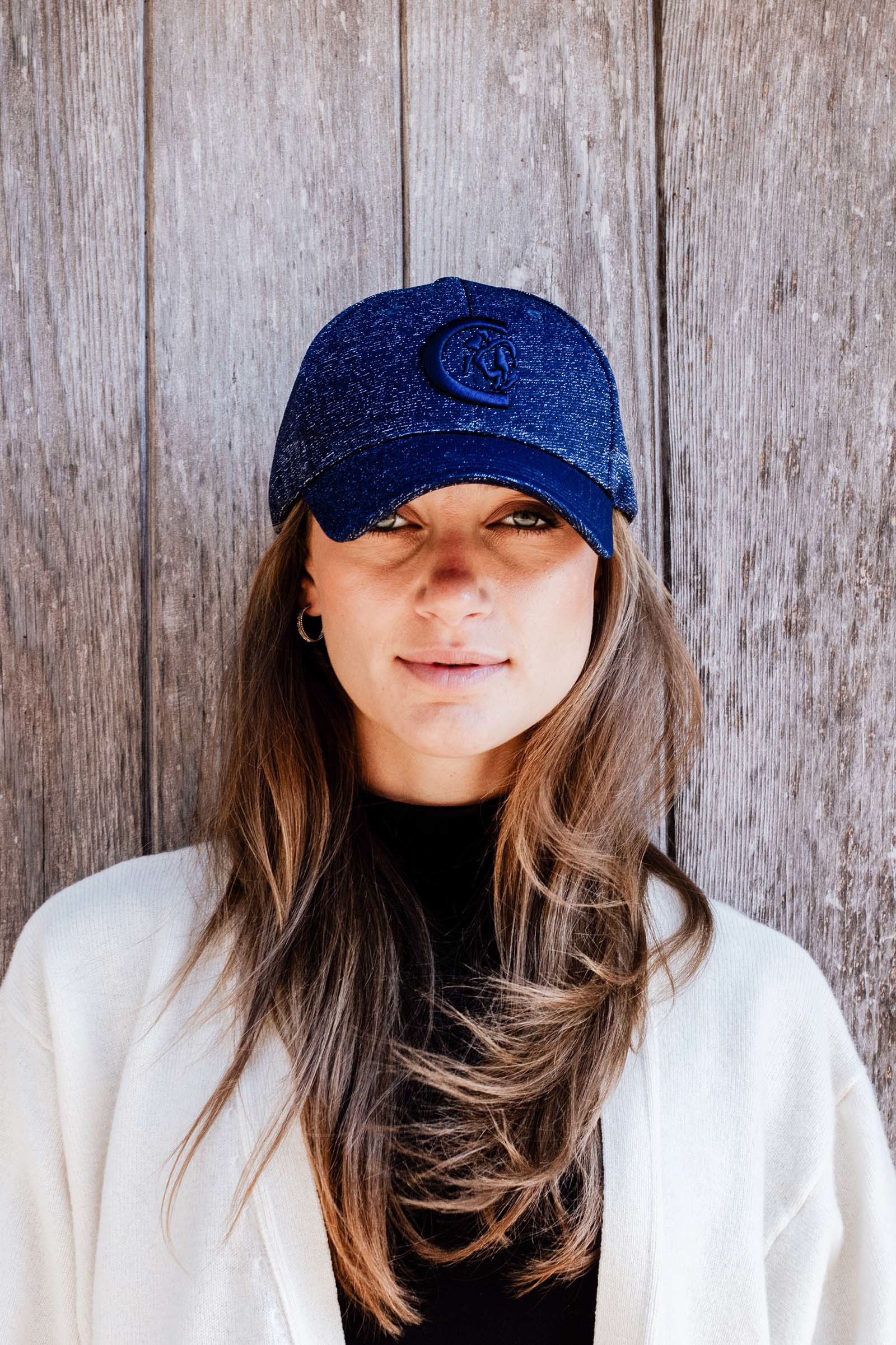 DB/AB Kentucky Horsewear Cappello da baseball con glitter