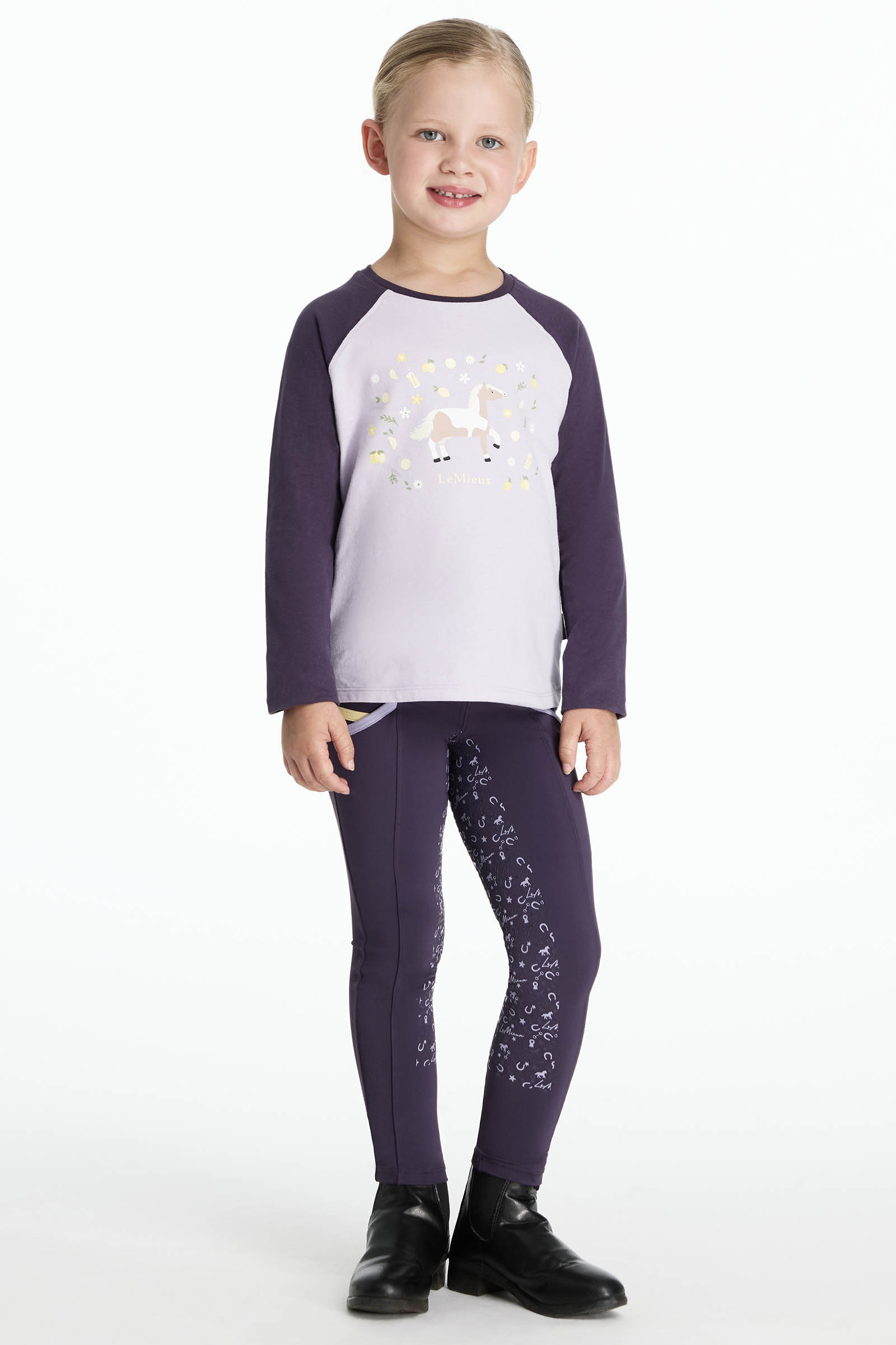 LeMieux Mini Jamie Chancer maglia a maniche lunghe bambino