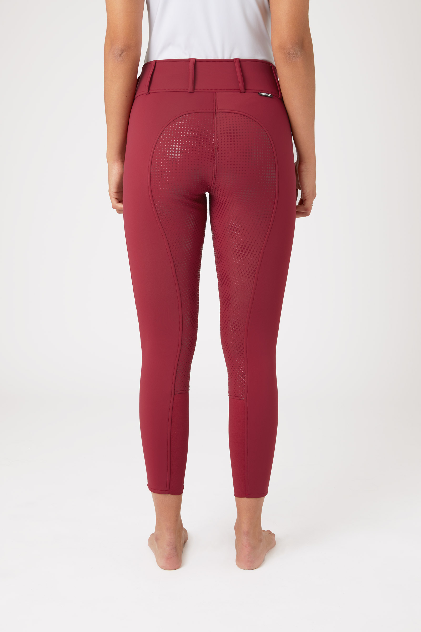 Horze Grand Prix Pantaloni da equitazione Thermo in softshell con silicone FS da donna