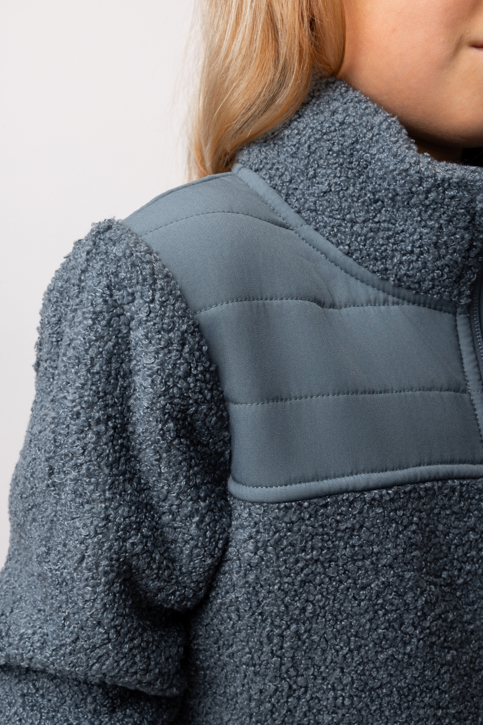 Horze Misha Giacca in fleece ibrida per bambini